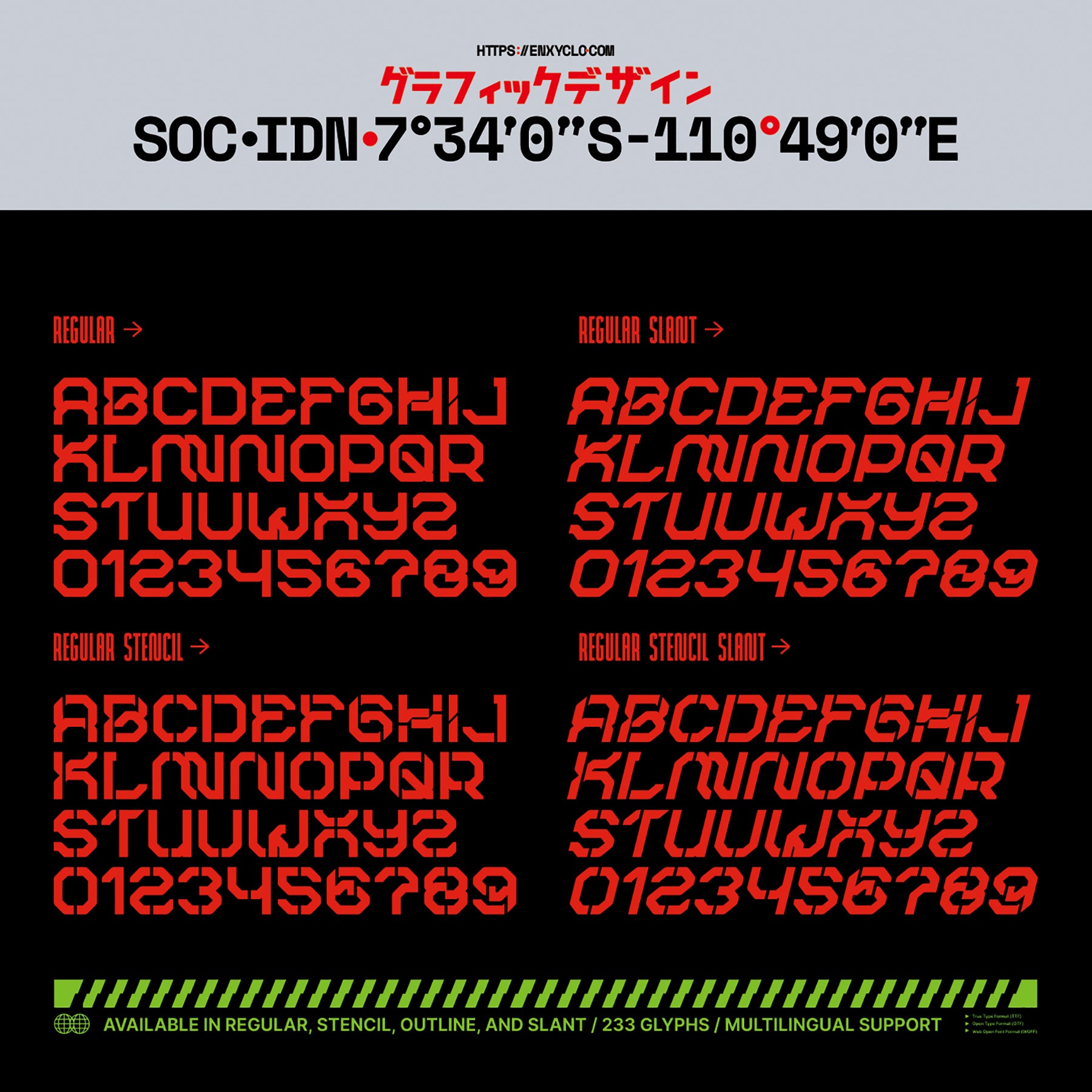 ROBMAX-36 Typeface