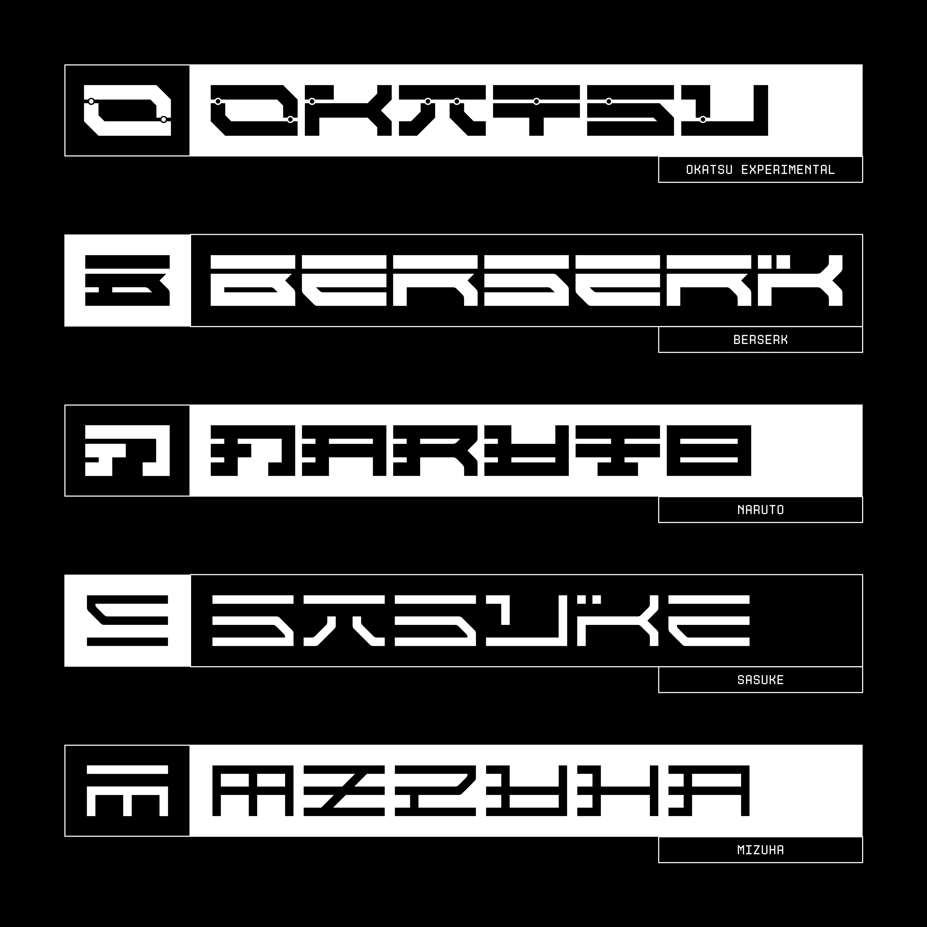 OKATSU FONT FAMILY