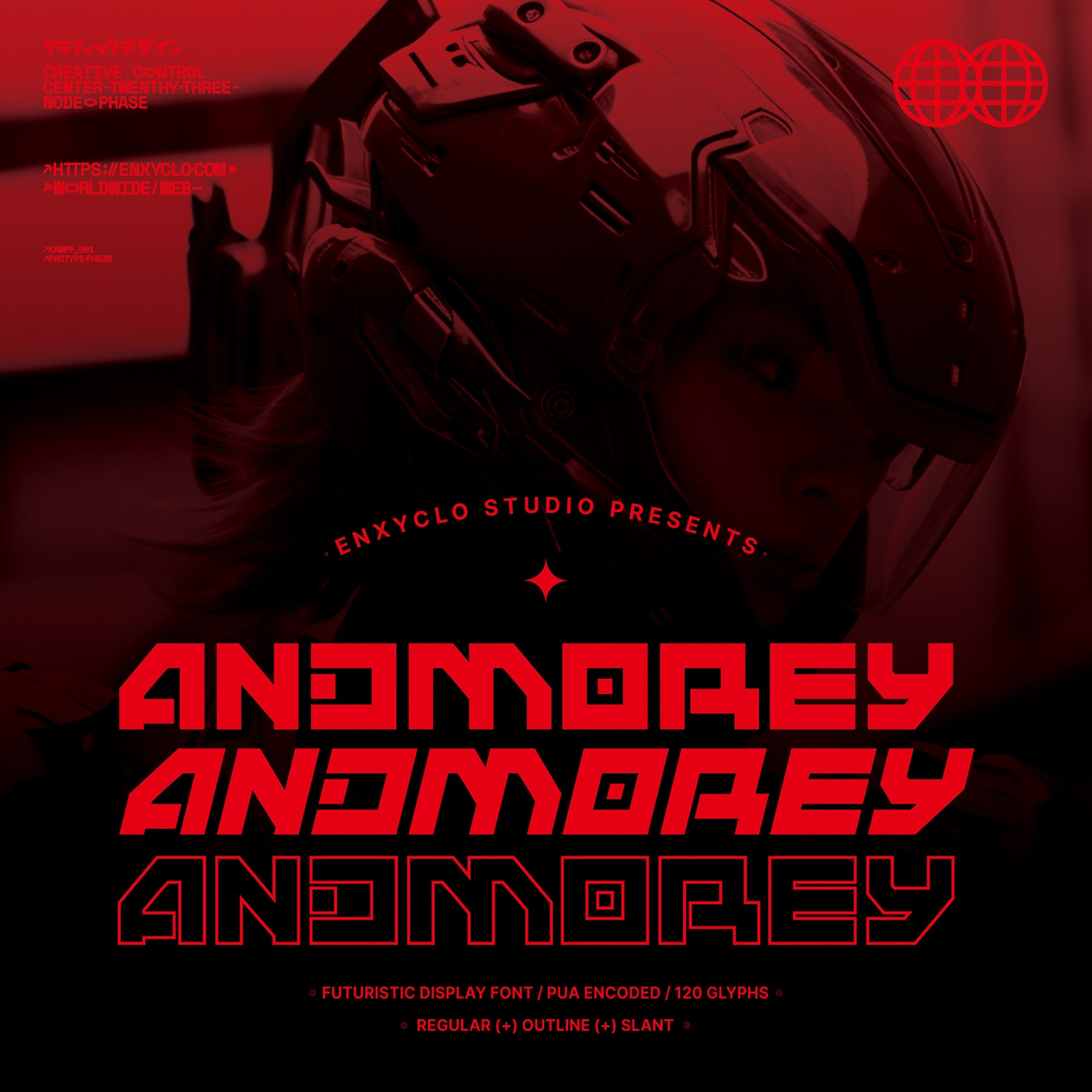 ANDMOREY Typeface