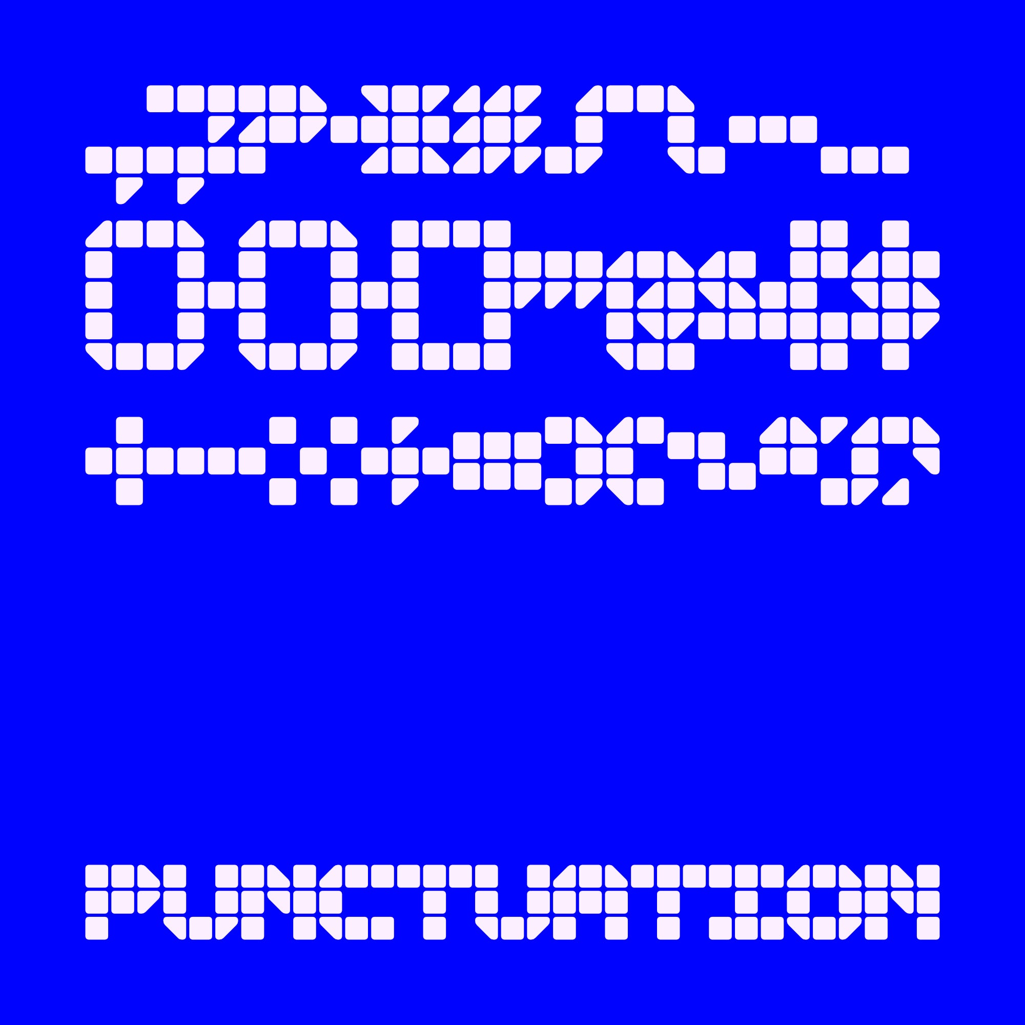 SQUARY Typeface