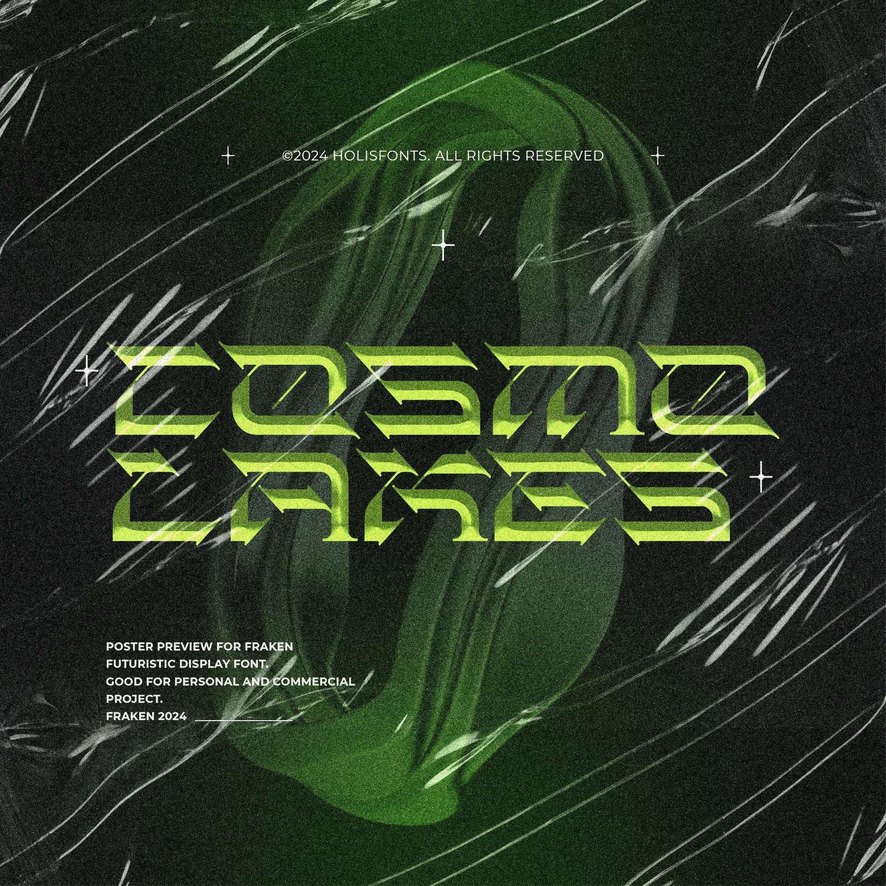 Fraken Futuristic Font