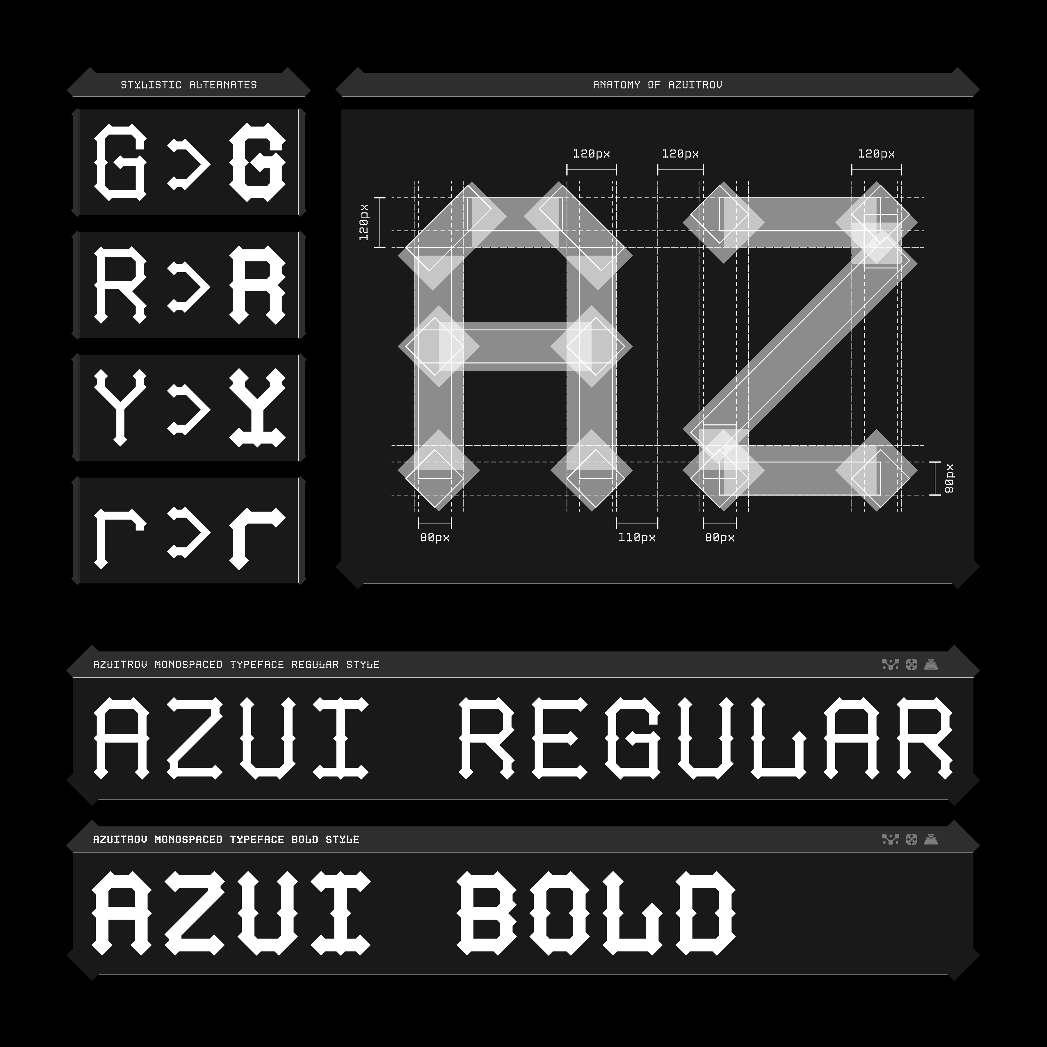 AZUITROV TYPEFACE