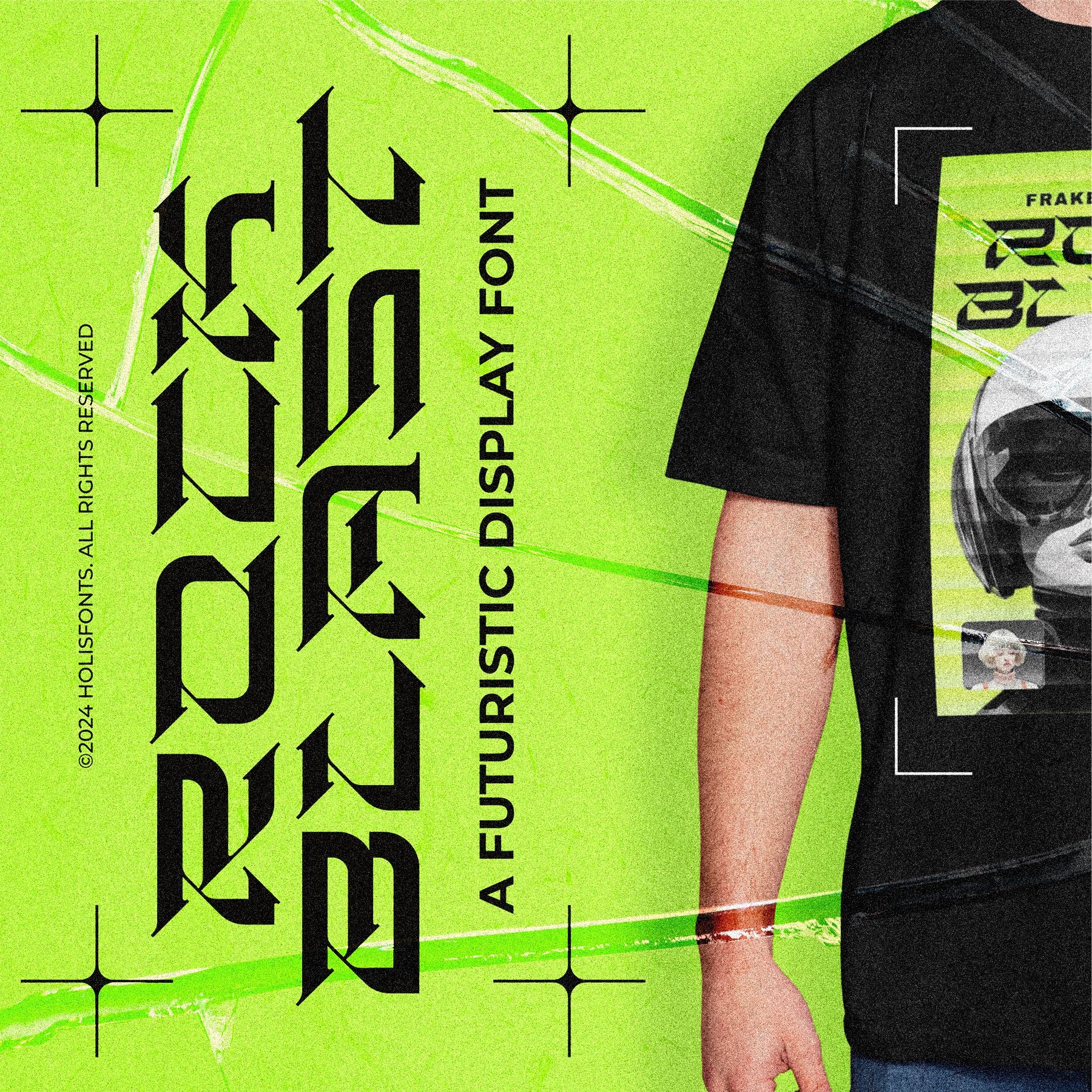 Fraken Futuristic Font