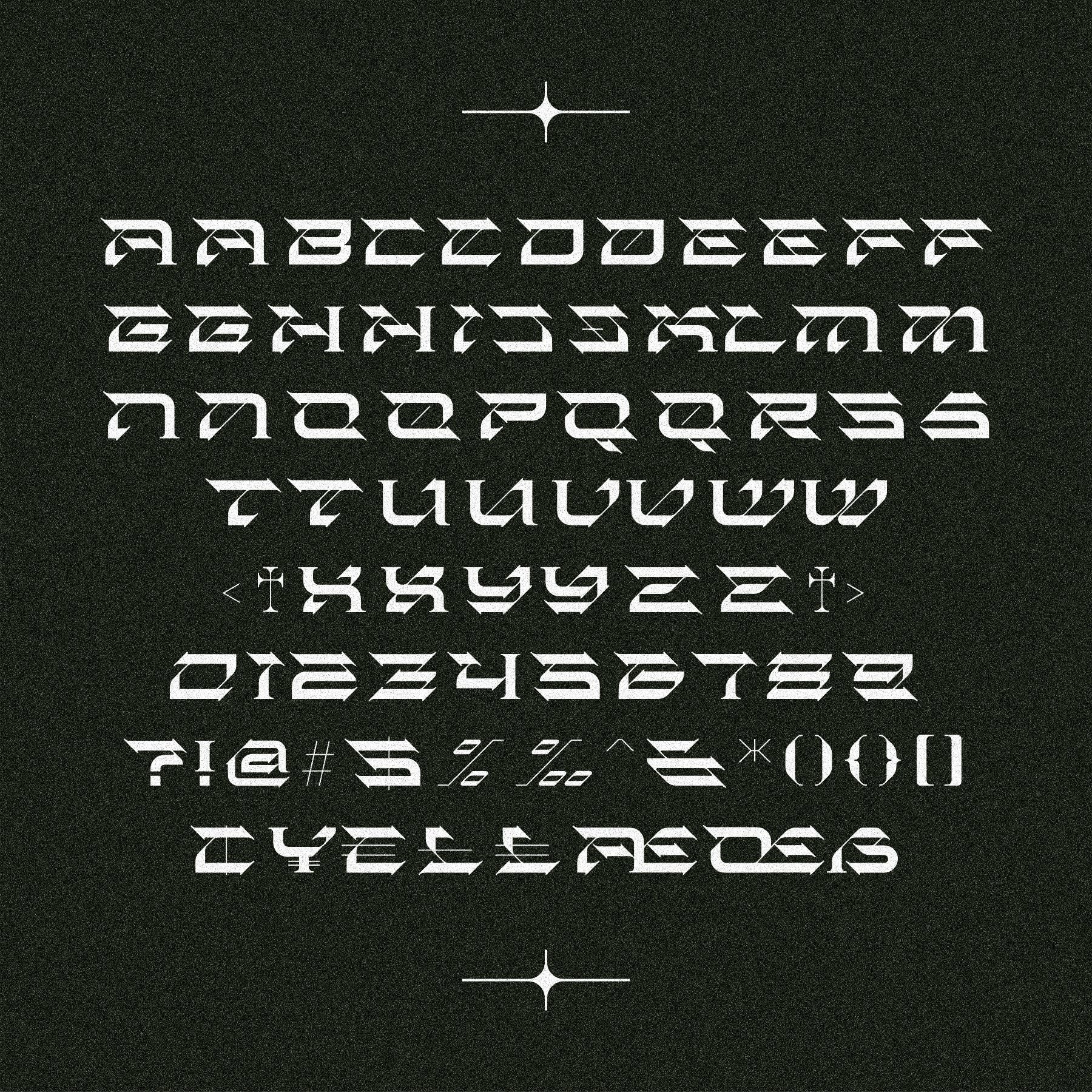 Fraken Futuristic Font