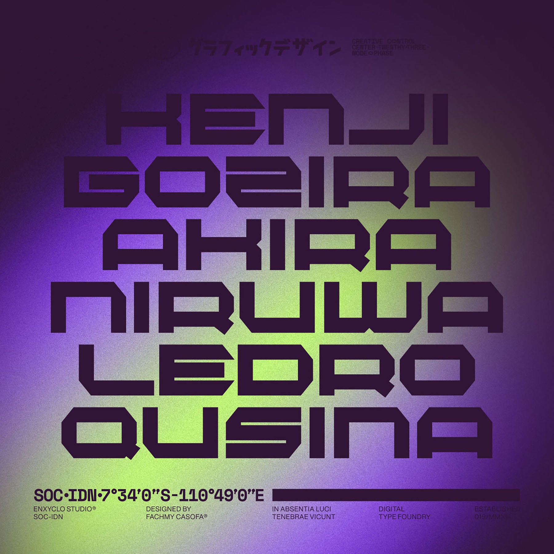 BEXAGO Typeface