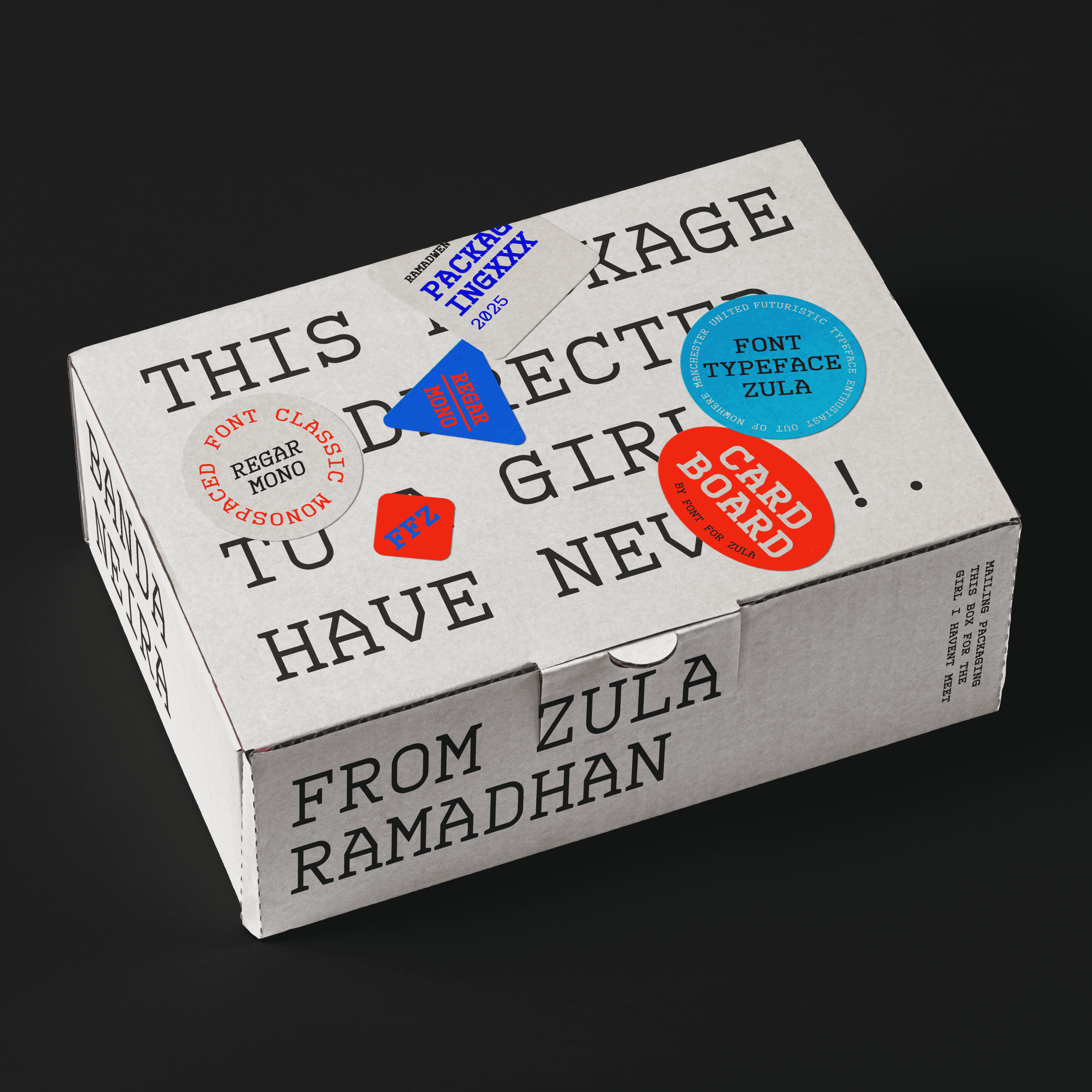 REGAR MONOSPACED FONT FAMILY