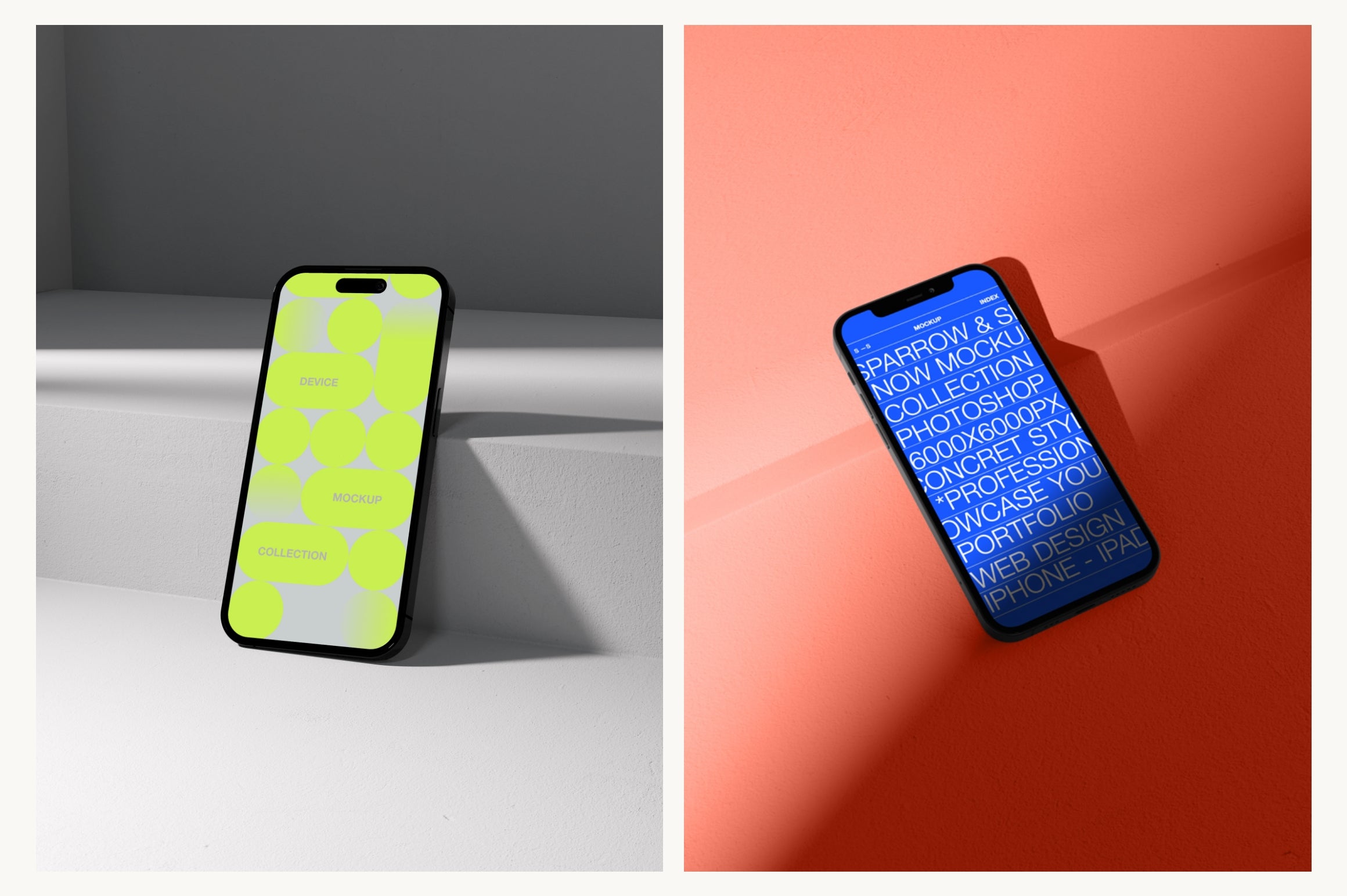 Olena - Device Mockups