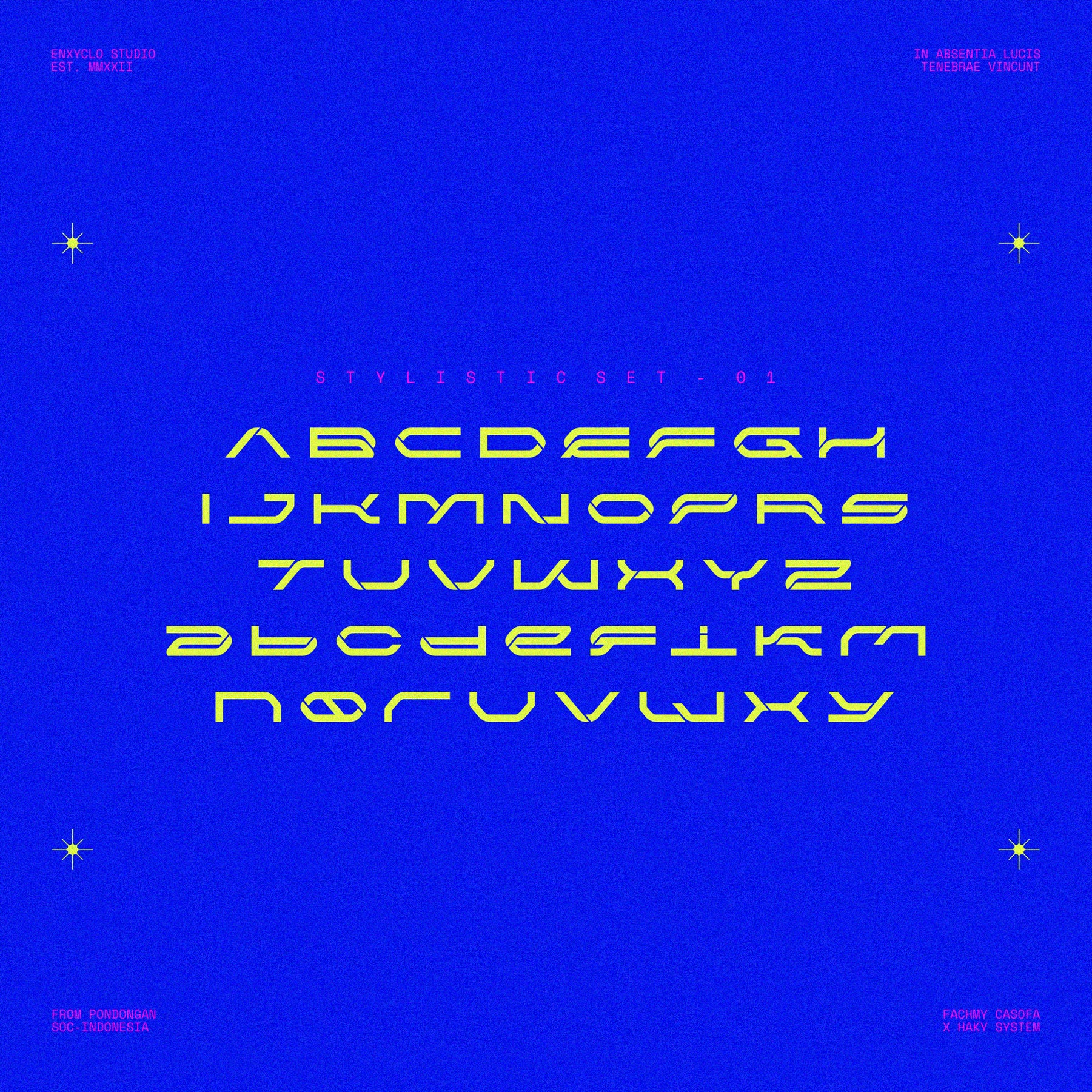 NCL KEMGOR Typeface