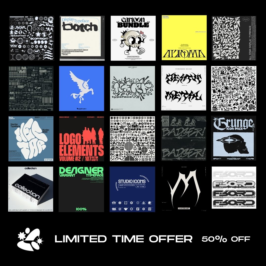 50% Off HVNTER Entire Collection Bundle