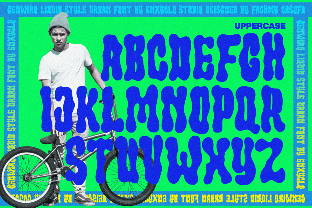 Genwiro - Urban Font