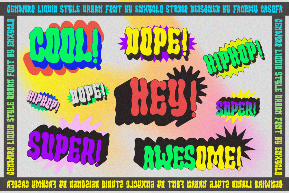 Genwiro - Urban Font