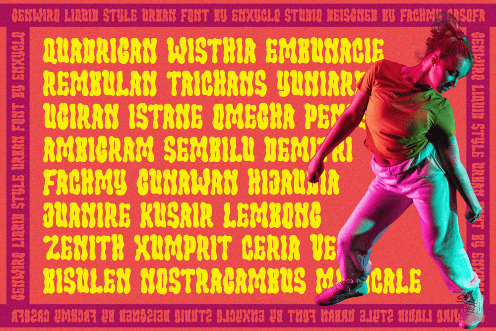 Genwiro - Urban Font