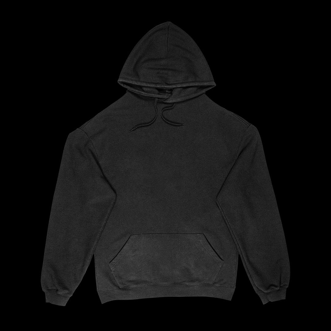 Hoodie with Elongated Sleeves Mockup