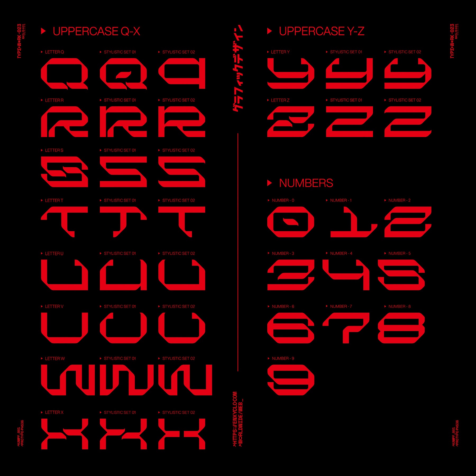 NCL KREGAS Typeface