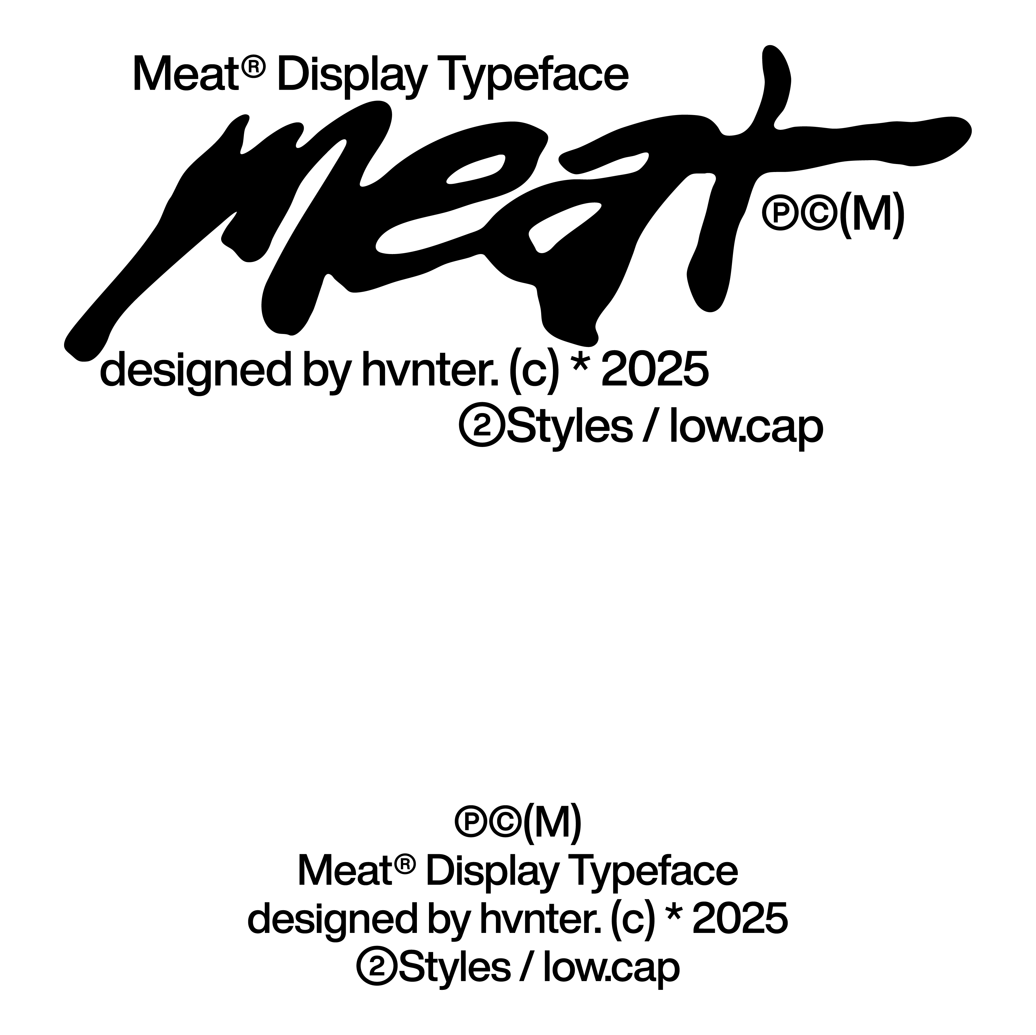 Meat Typeface