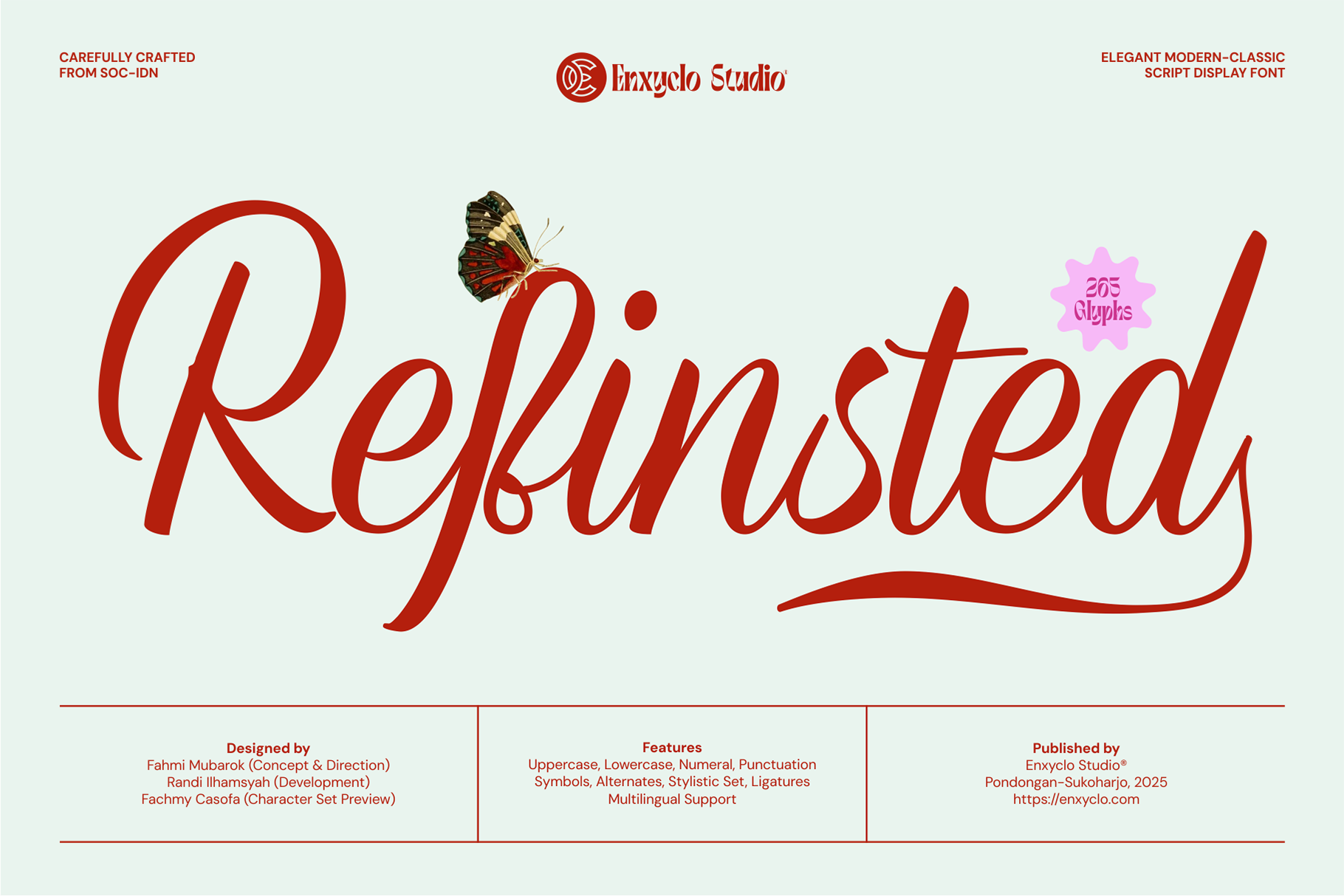 Refinsted - Modern Classic Font