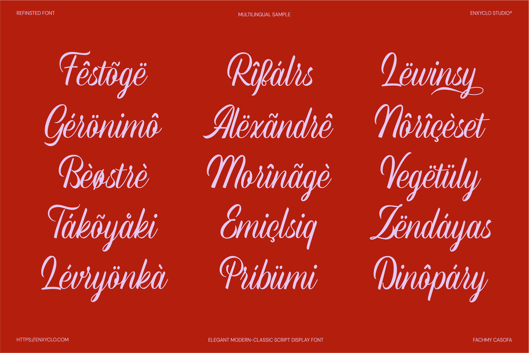 Refinsted - Modern Classic Font