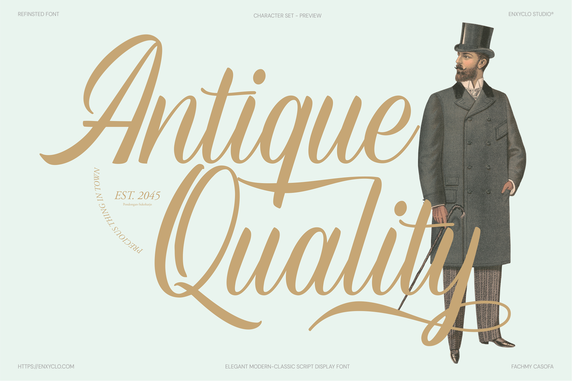 Refinsted - Modern Classic Font