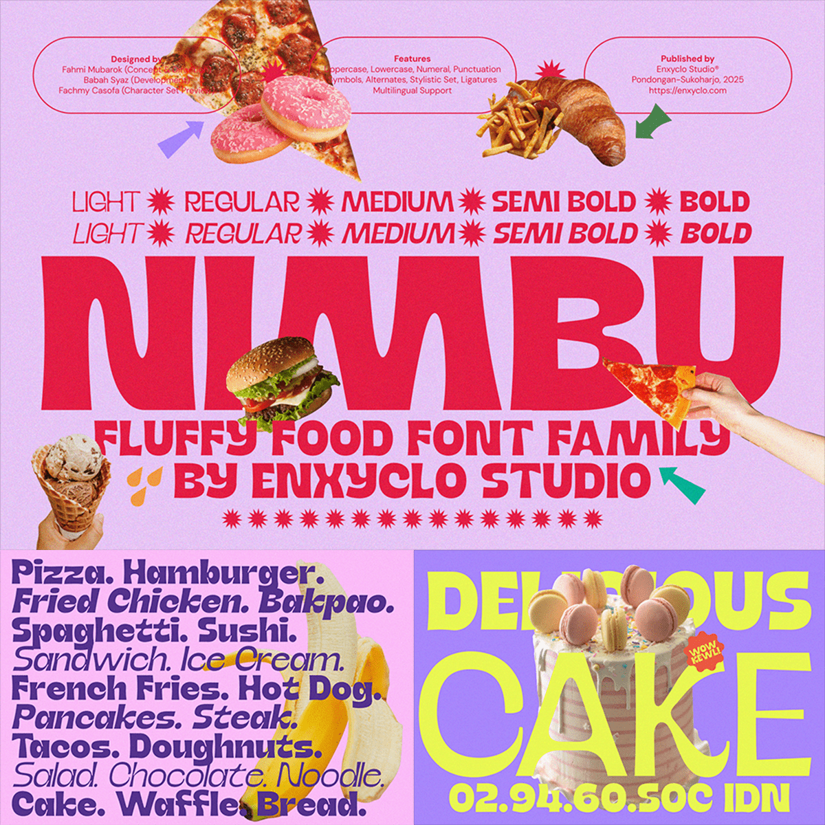NIMBU - Food Font