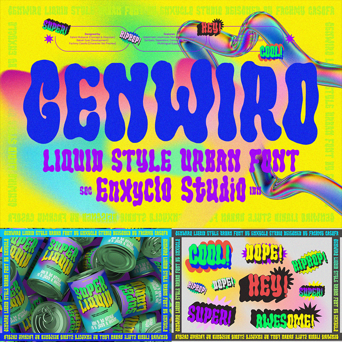 Genwiro - Urban Font