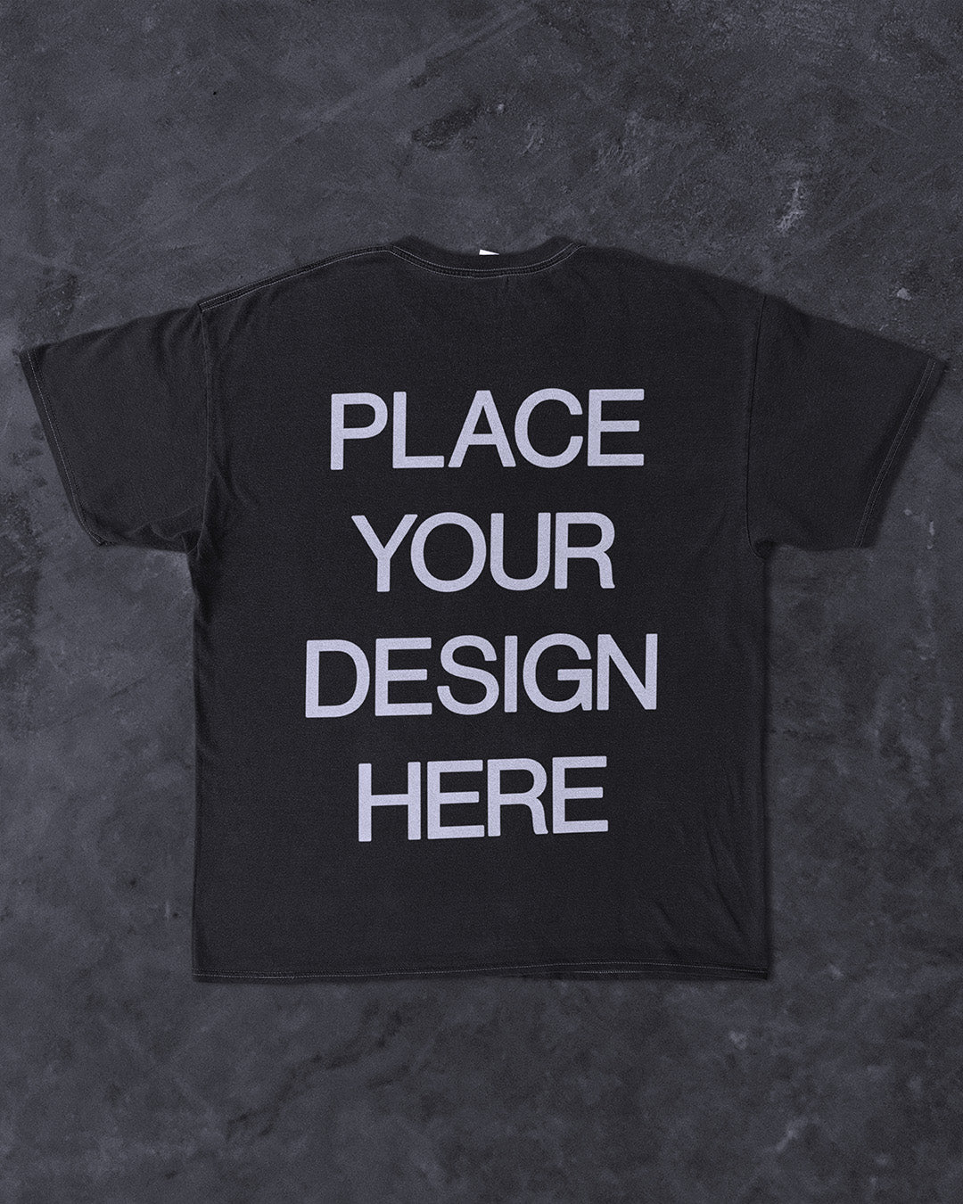 Flat Relaxed Tee Mockup - secret-cache