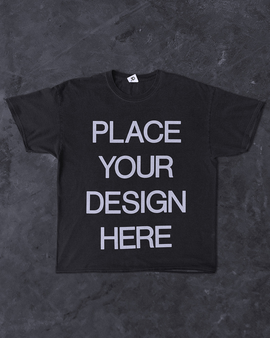 Flat Relaxed Tee Mockup - secret-cache