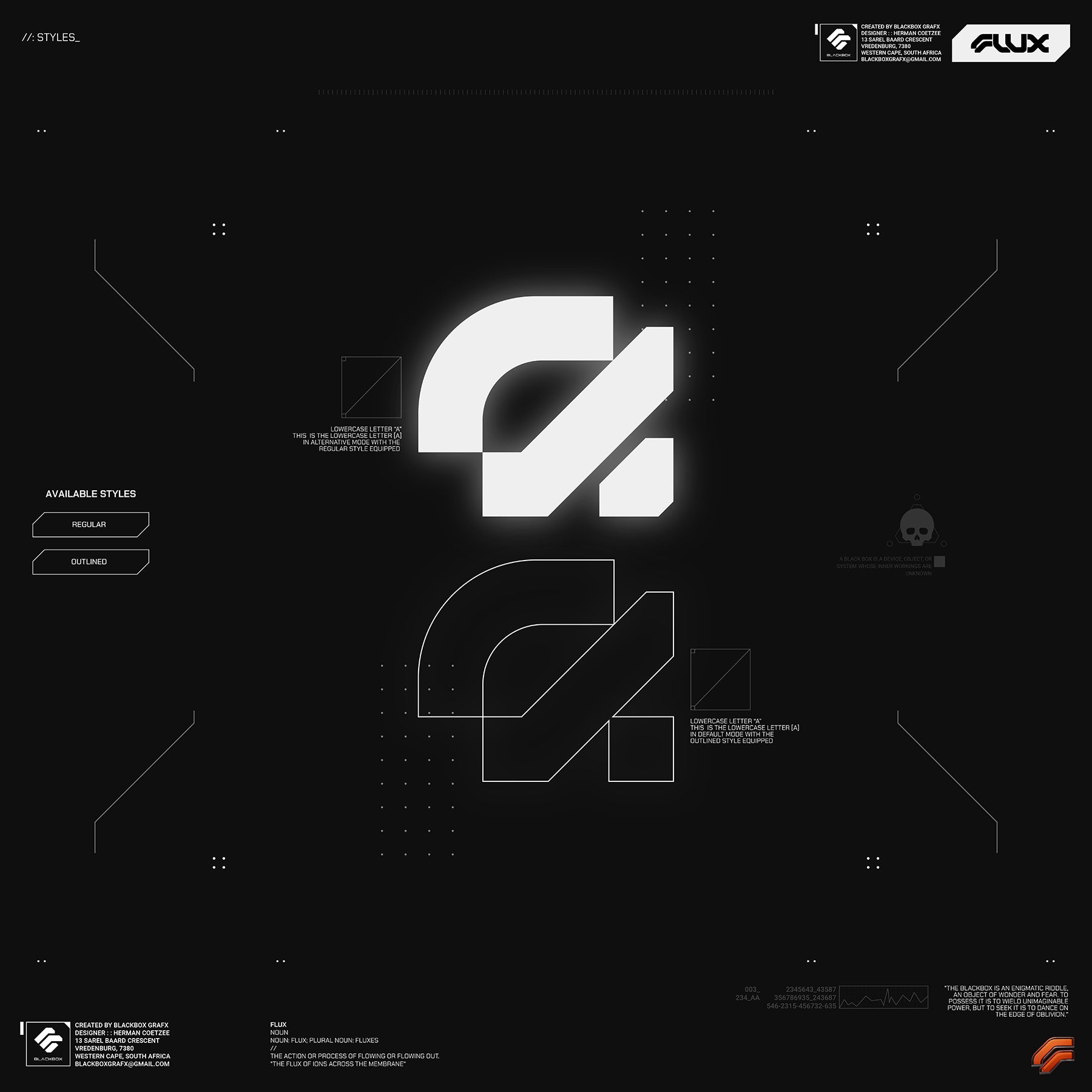 FLUX Typeface - secret-cache