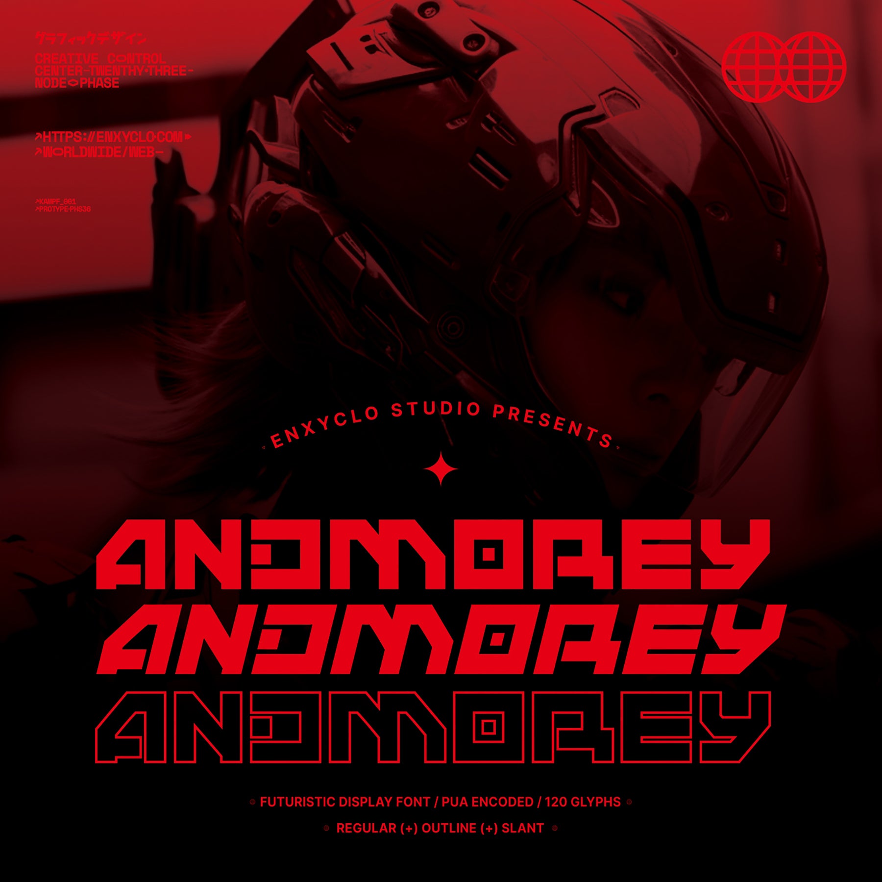 ANDMOREY Typeface - secret-cache