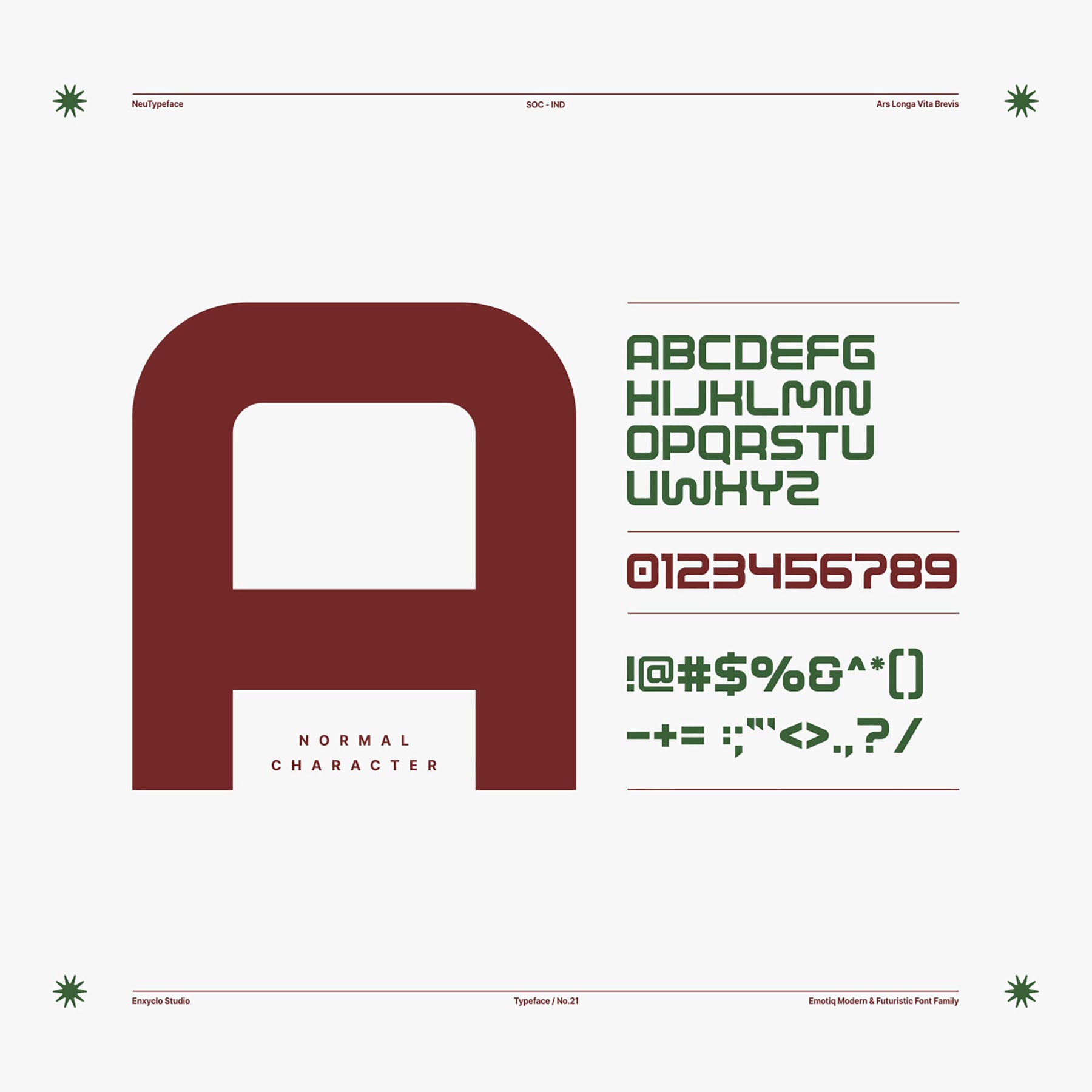 EMOTIQ Typeface - secret-cache