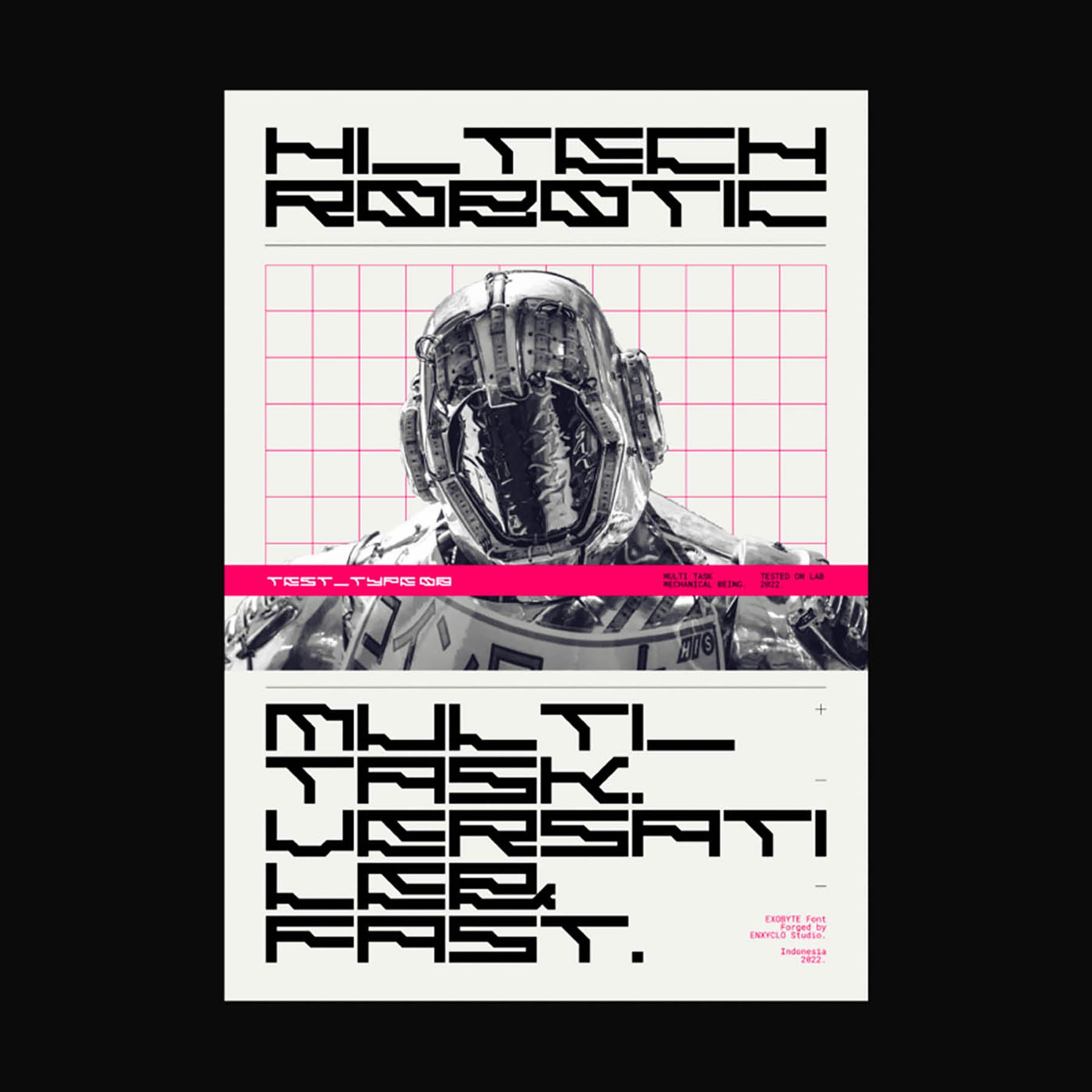 EXOBYTE Display Font - secret-cache