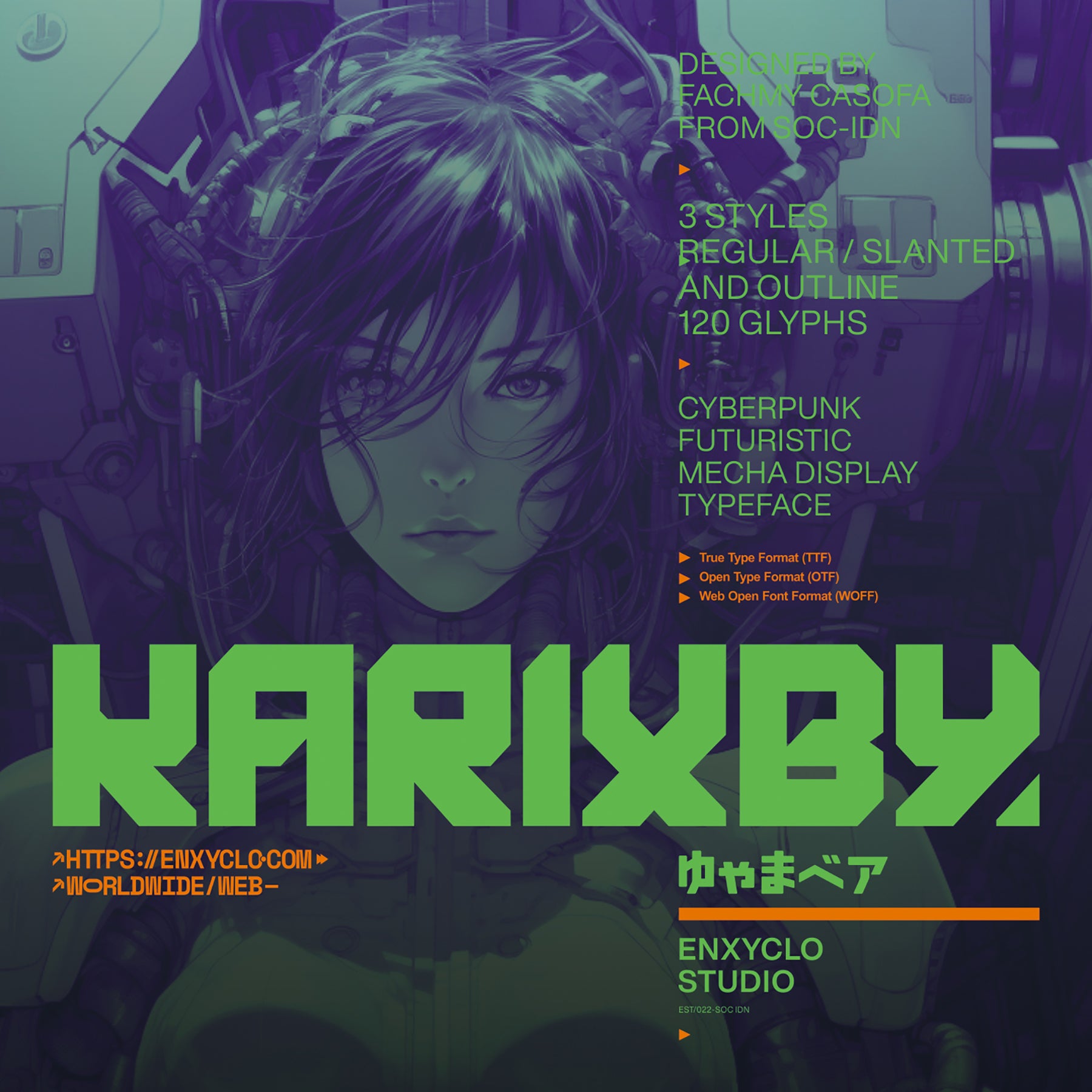 KARIXBY Display Font - secret-cache