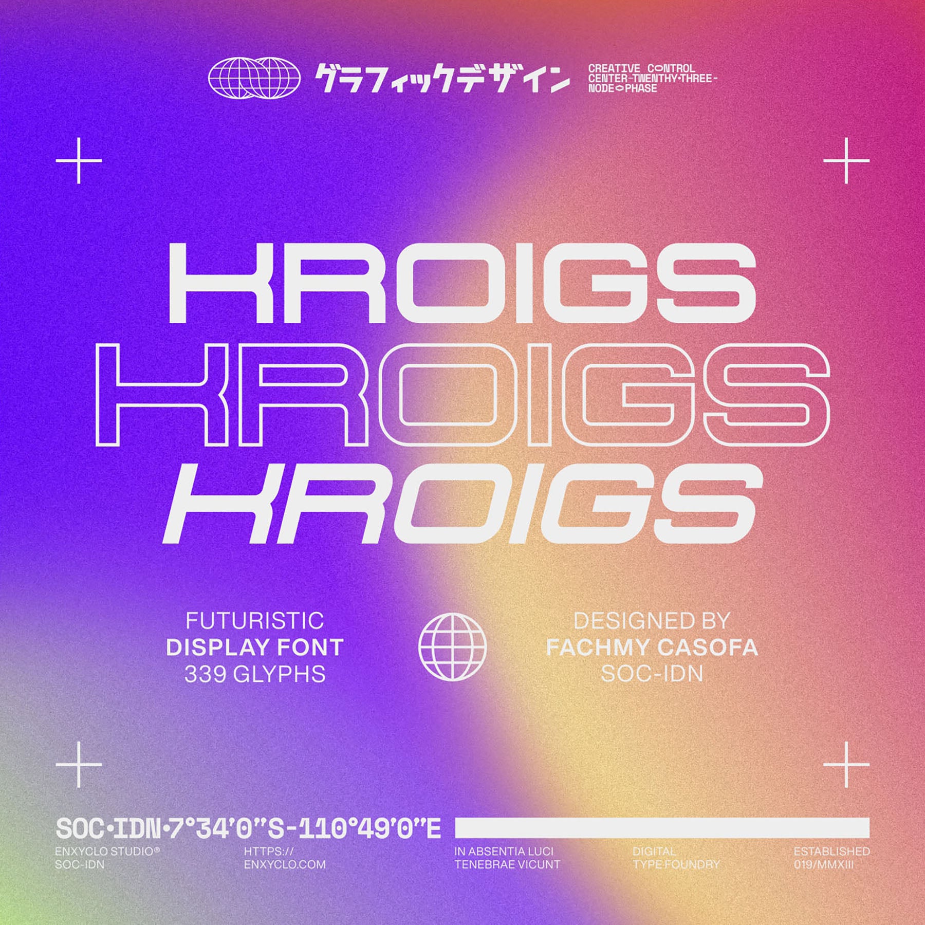KROIGS Typeface - secret-cache