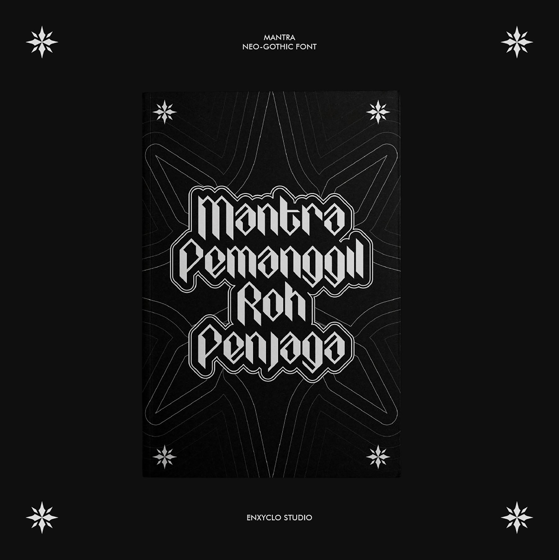 Mantra Typeface - secret-cache