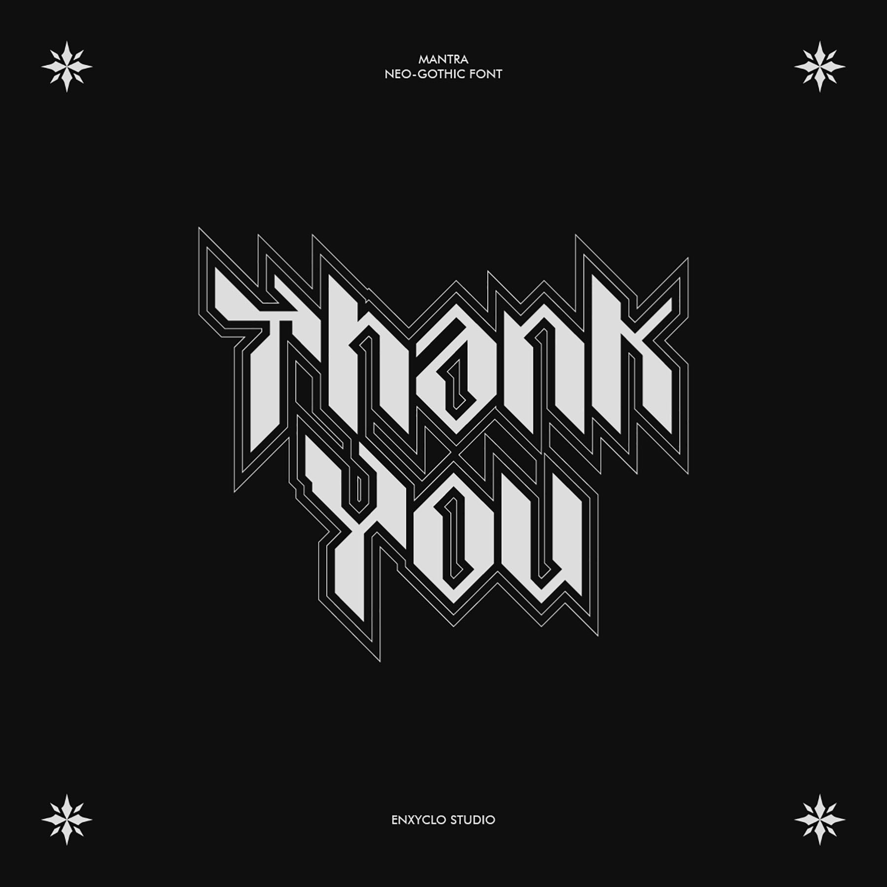 Mantra Typeface - secret-cache