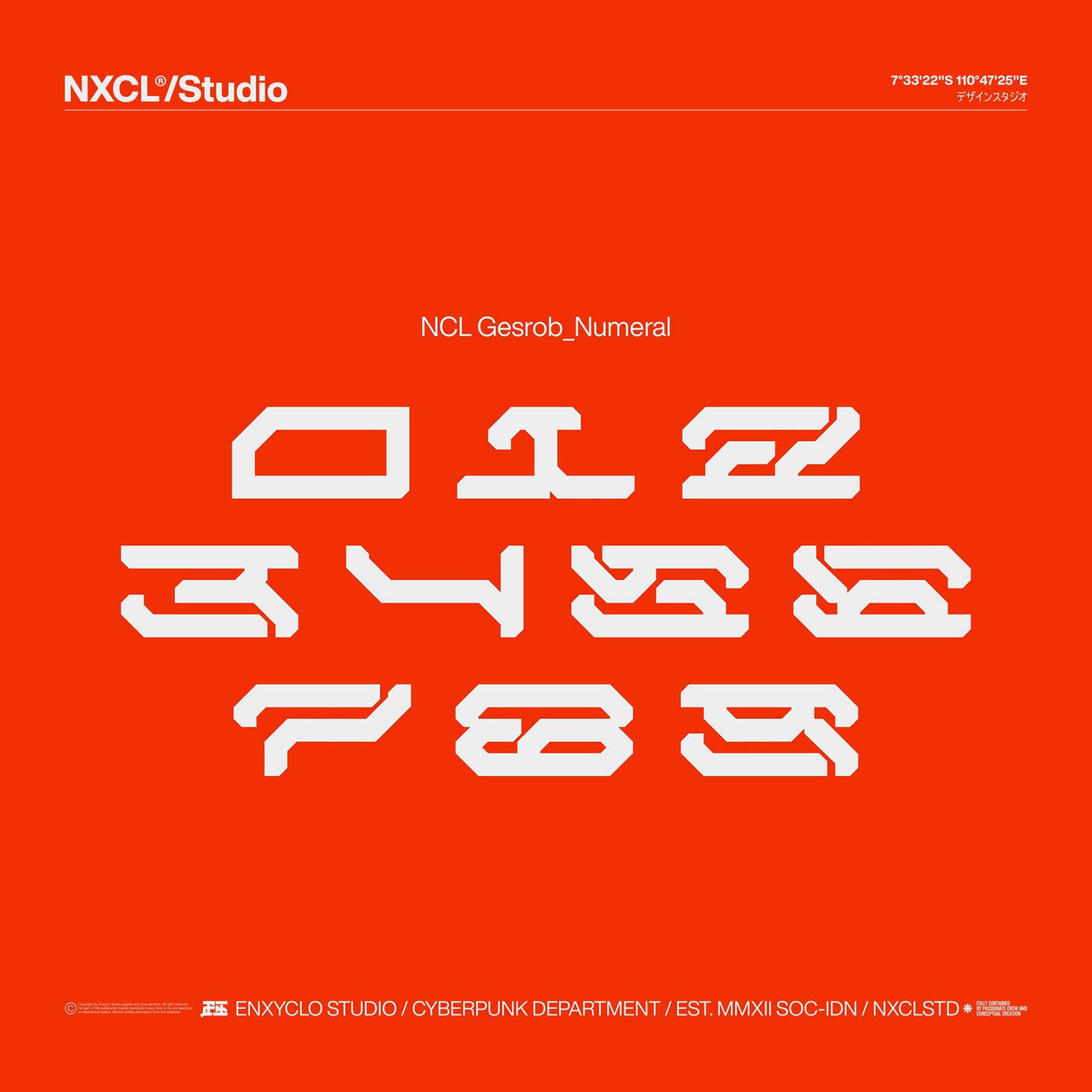 NCL GESROB Typeface - secret-cache