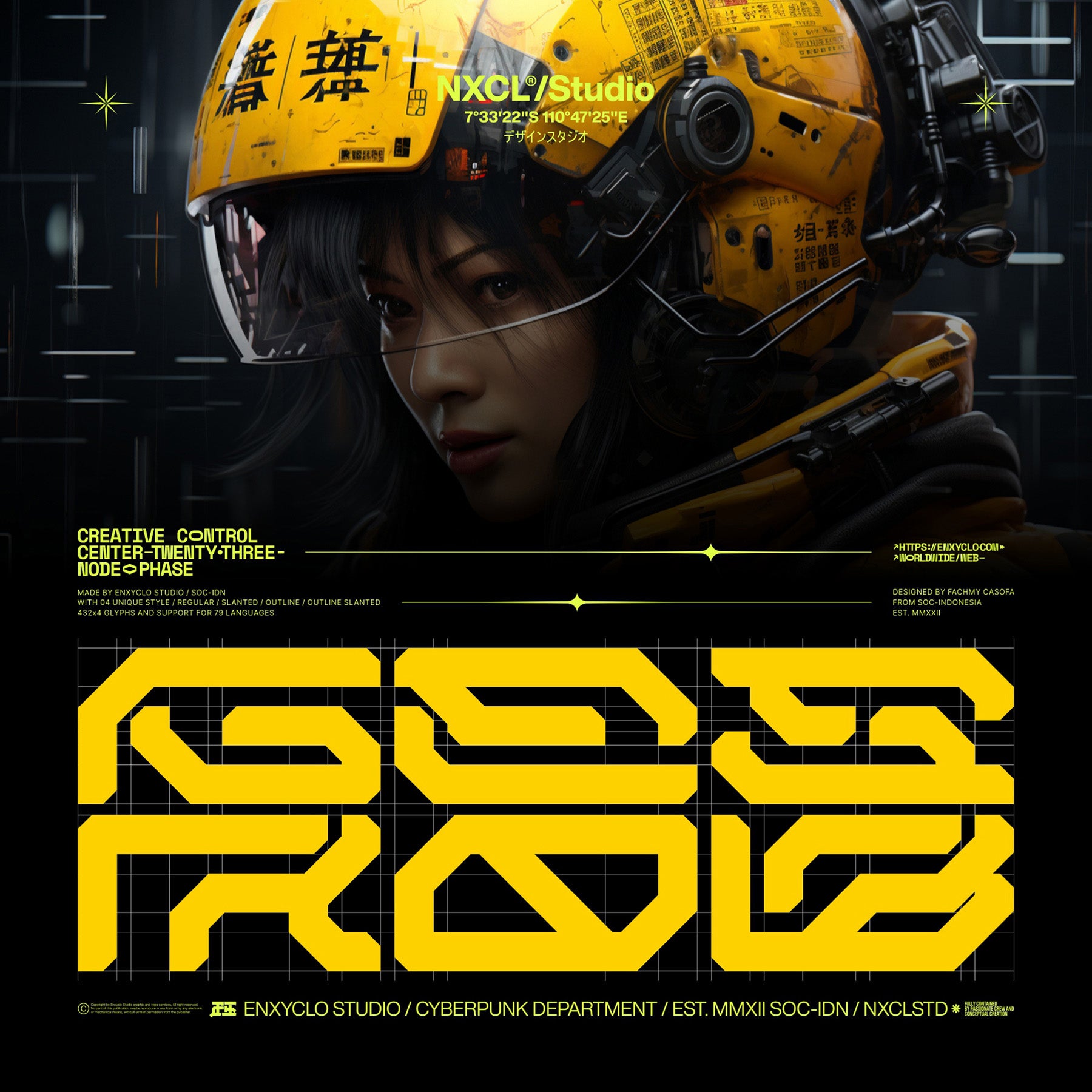 NCL GESROB Typeface - secret-cache