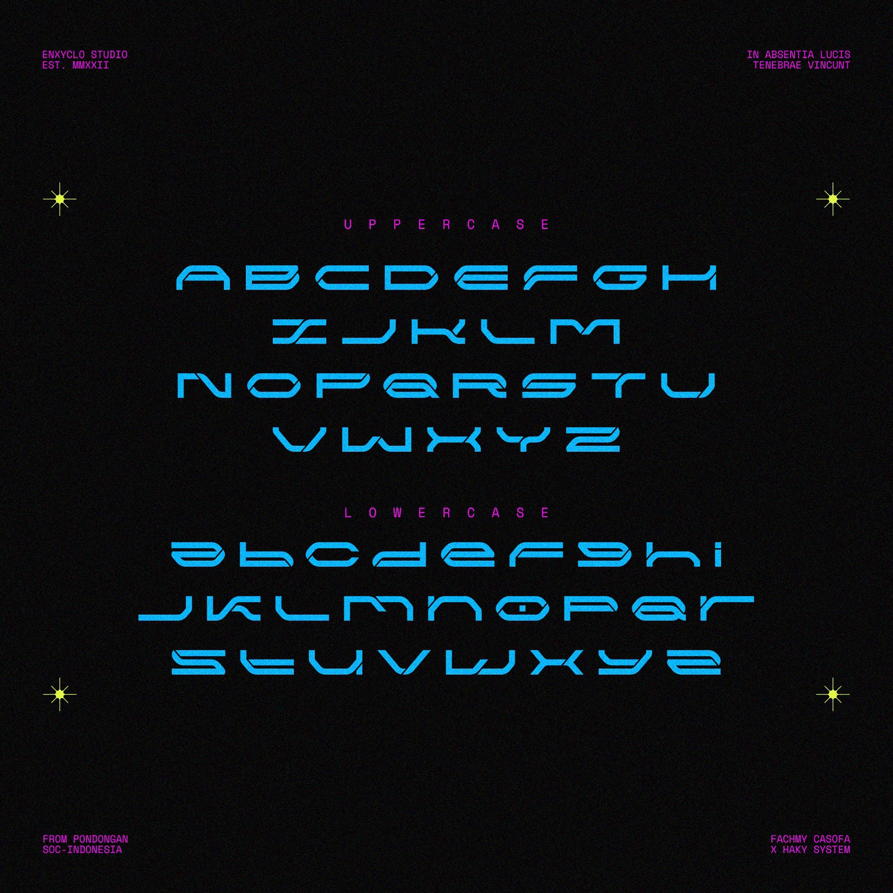 NCL KEMGOR Typeface - secret-cache