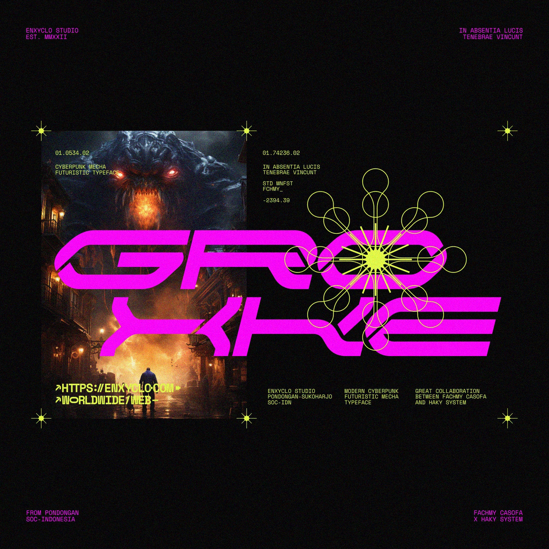 NCL KEMGOR Typeface - secret-cache