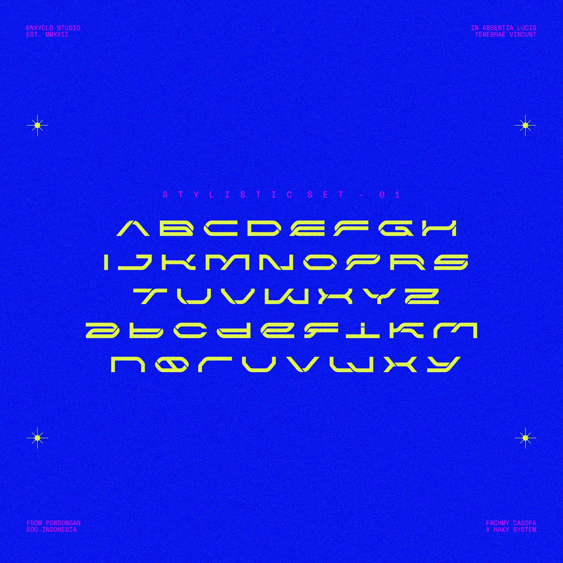 NCL KEMGOR Typeface - secret-cache