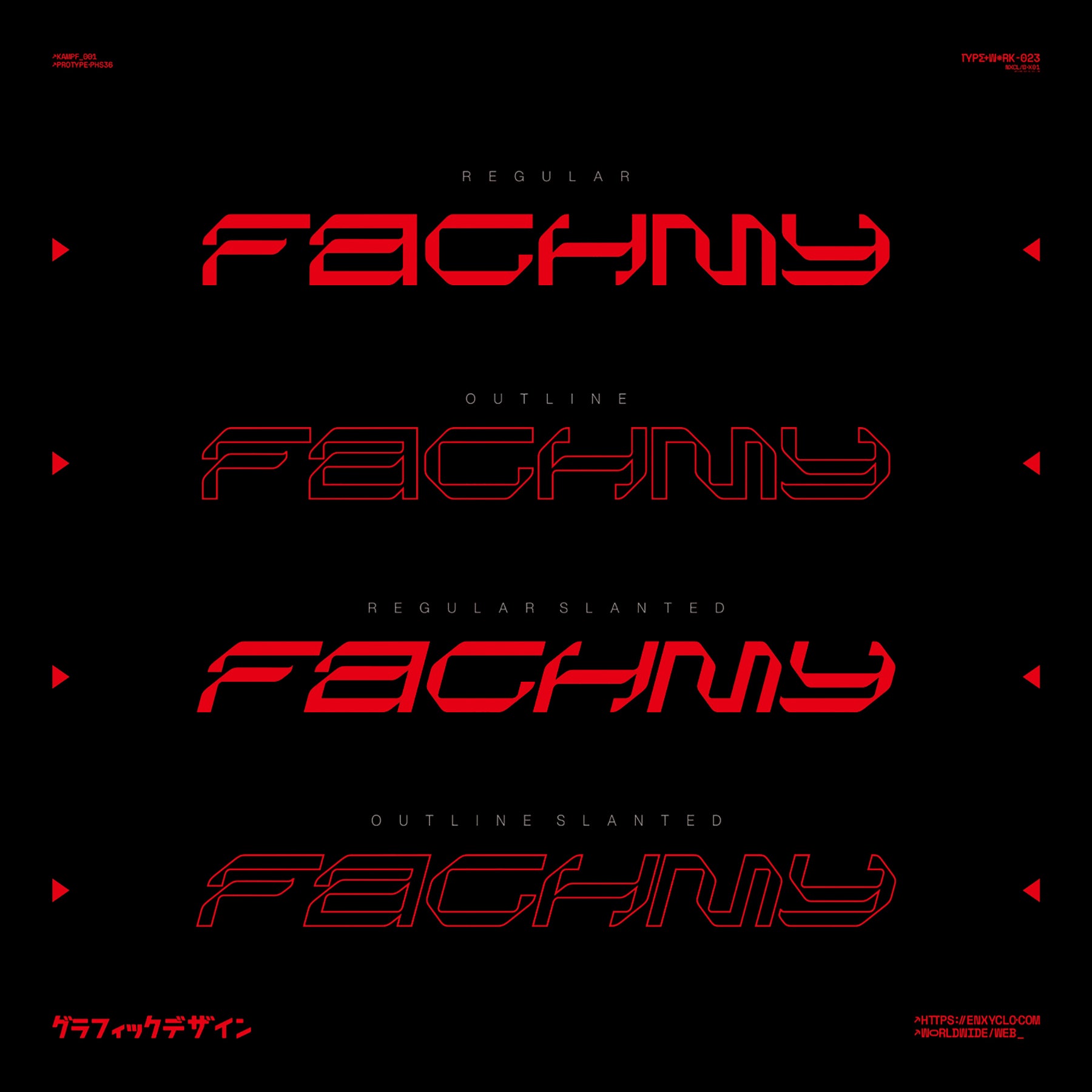 NCL KREGAS Typeface - secret-cache