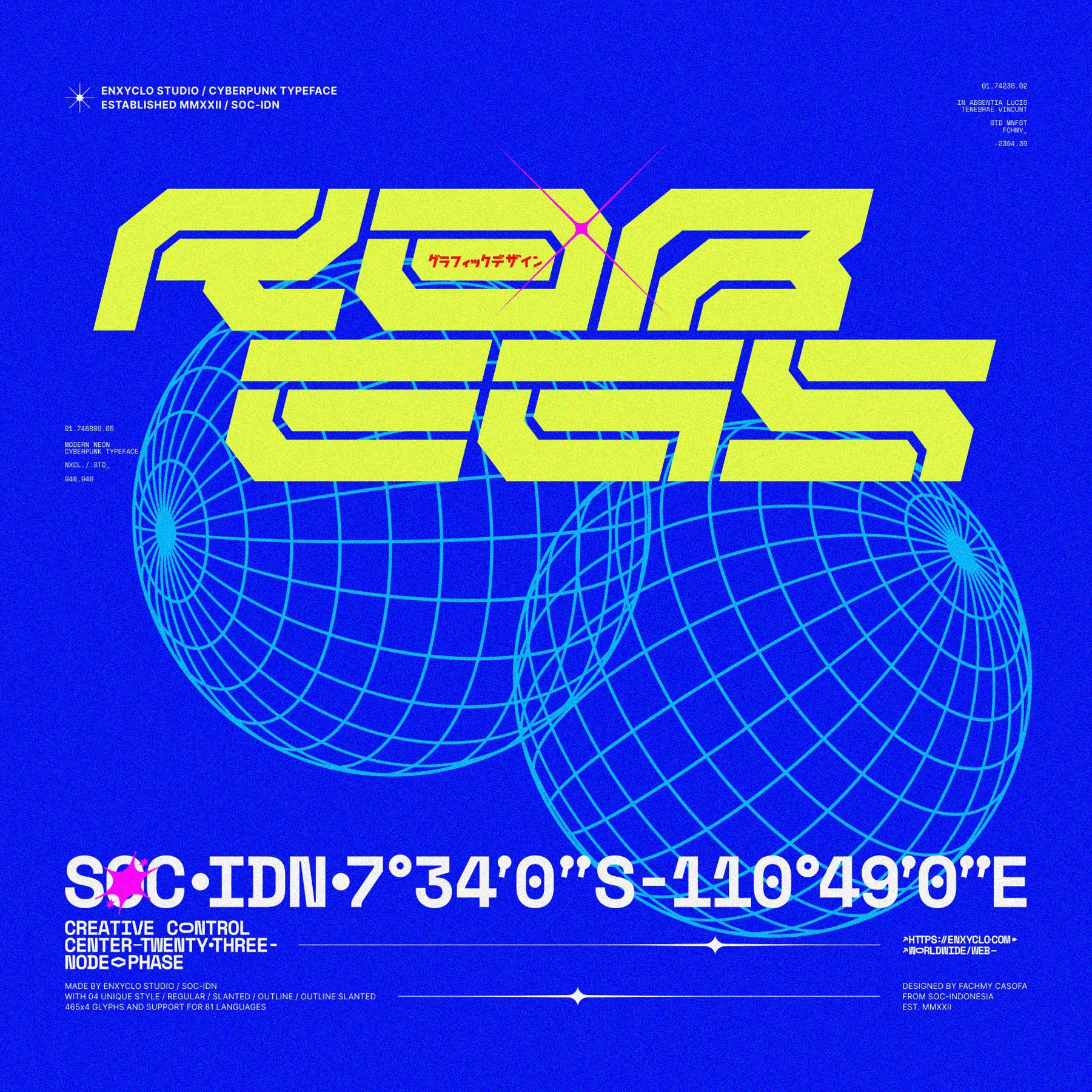 NCL RABEGS Typeface - secret-cache