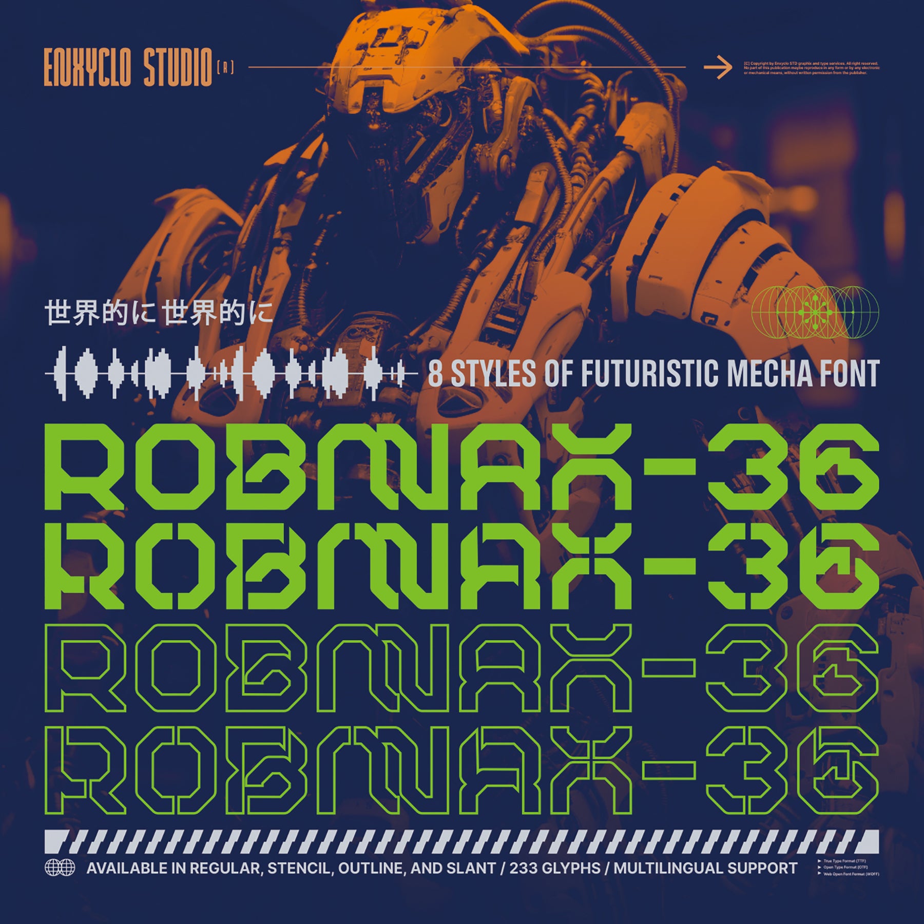 ROBMAX-36 Typeface - secret-cache