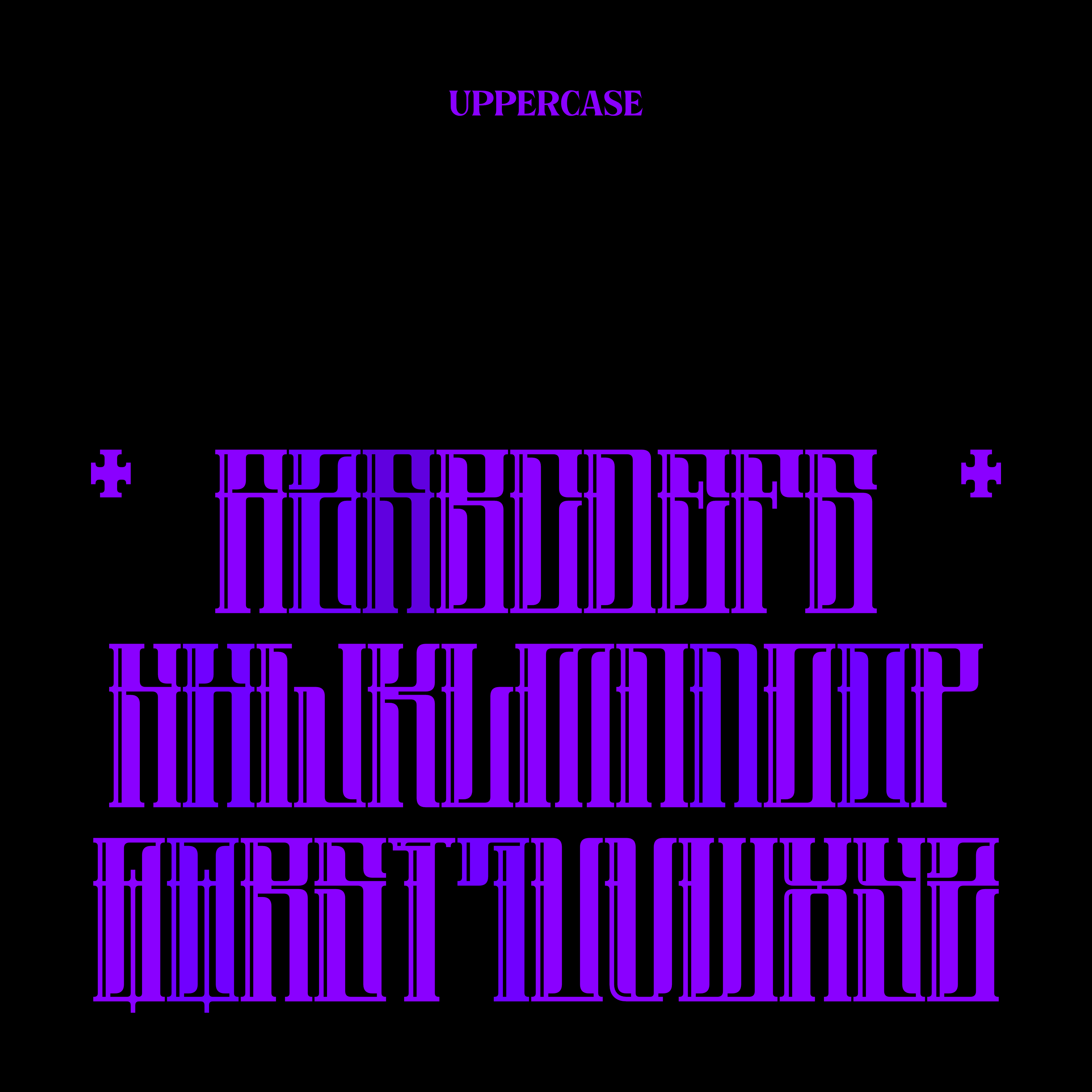 Don Quixoze Typeface - secret-cache