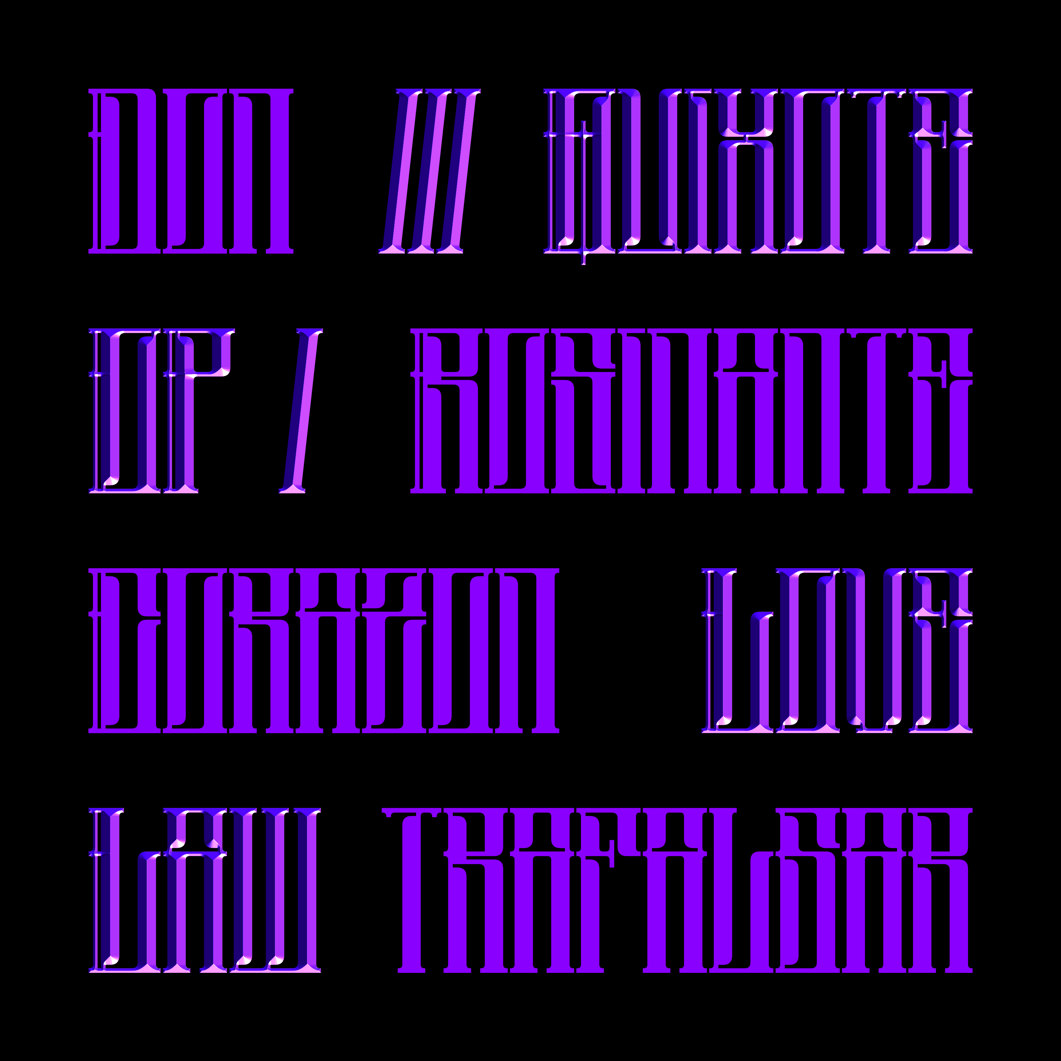 Don Quixoze Typeface - secret-cache