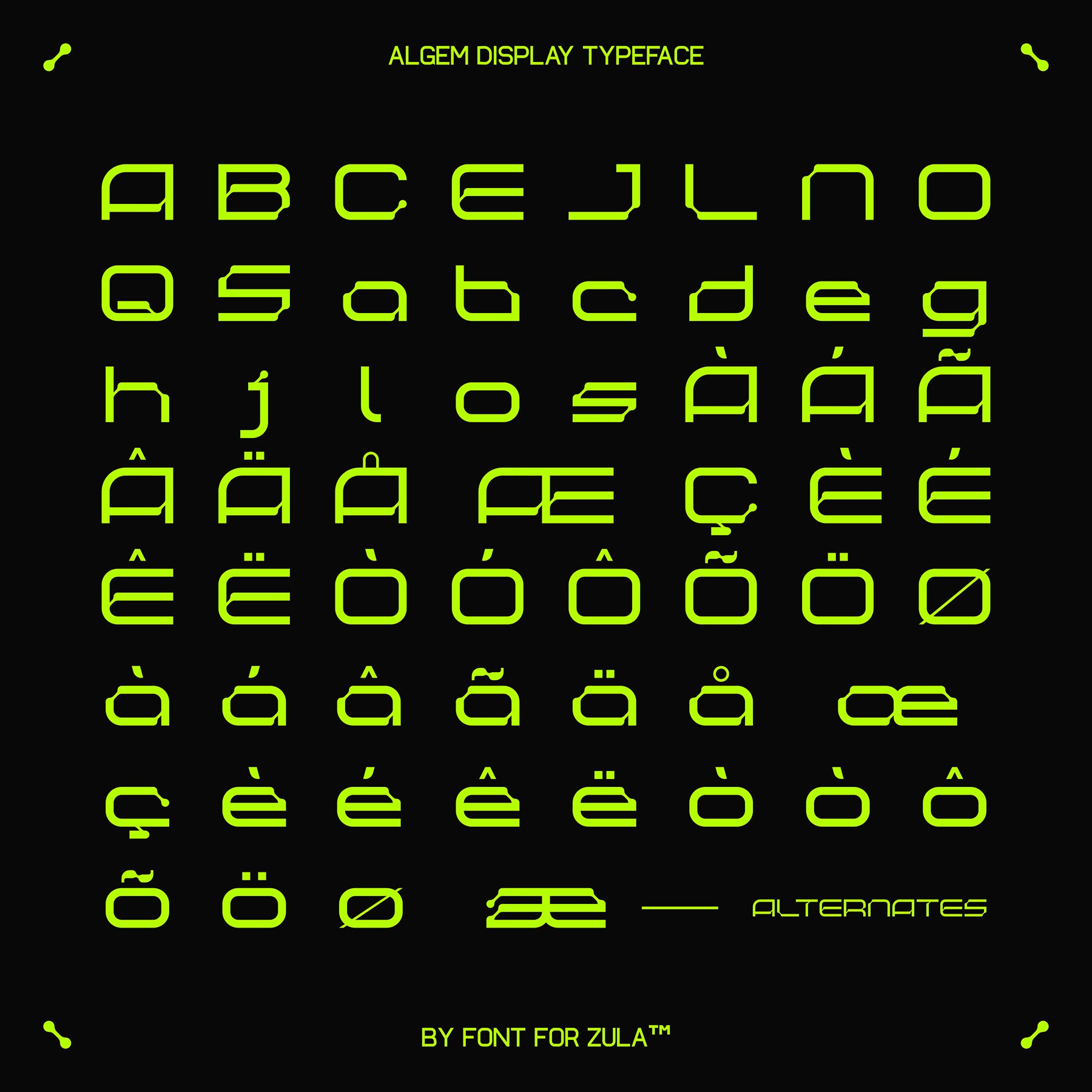 ALGEM Typeface - secret-cache