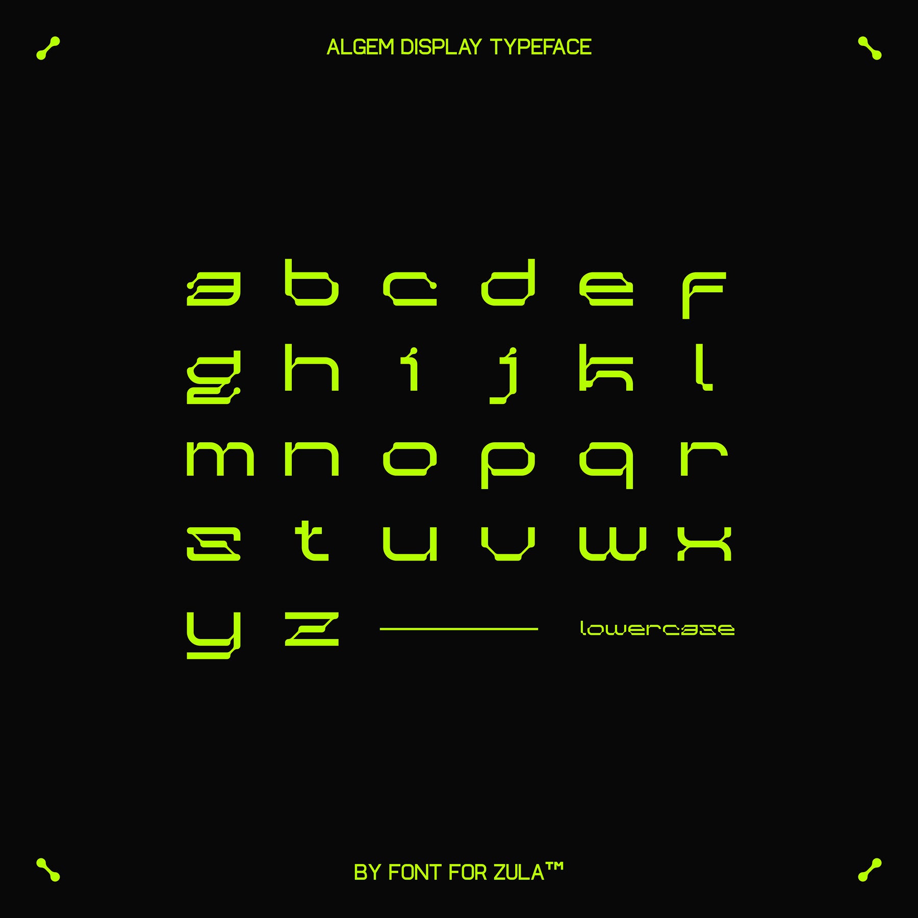 ALGEM Typeface - secret-cache