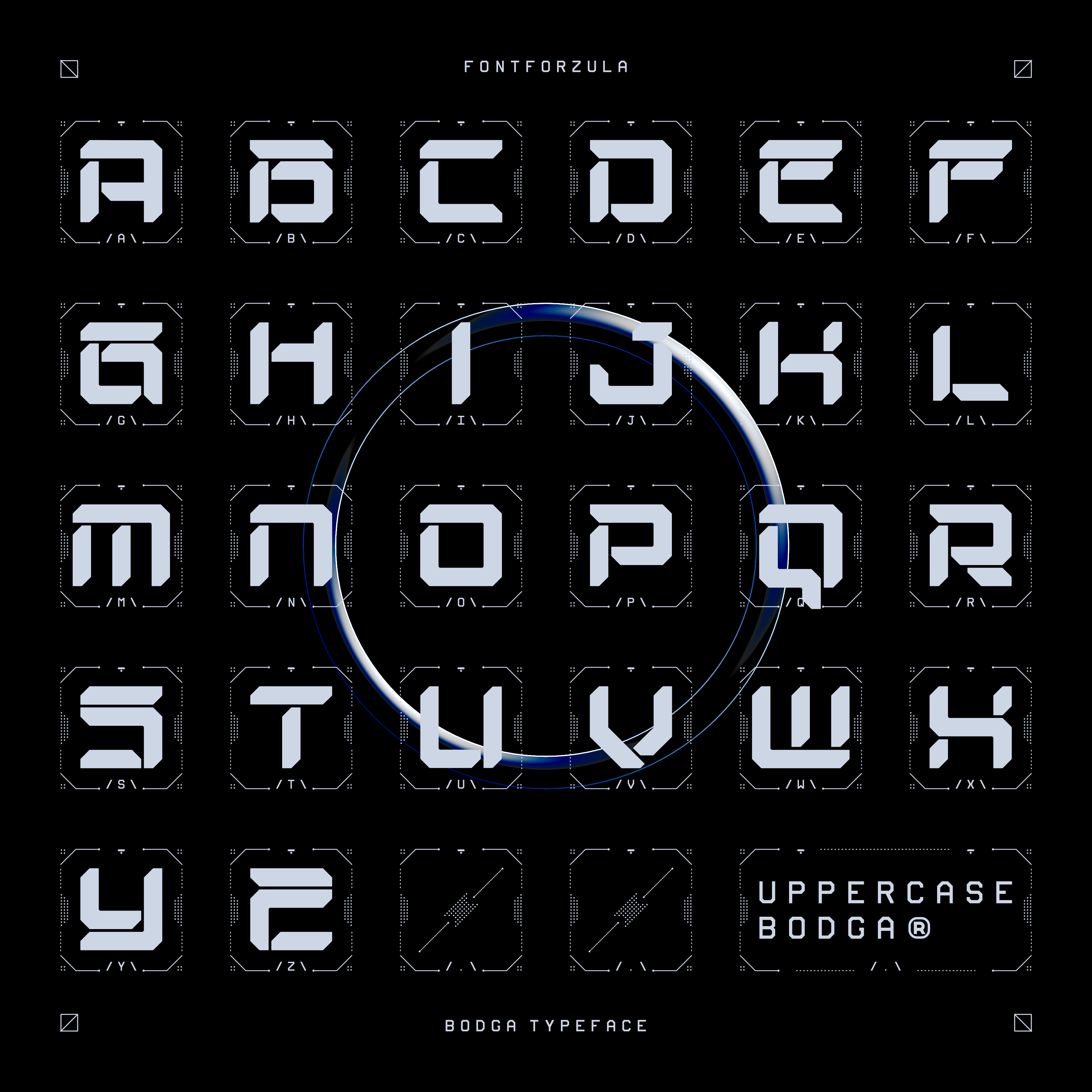 Bodga Typeface - secret-cache