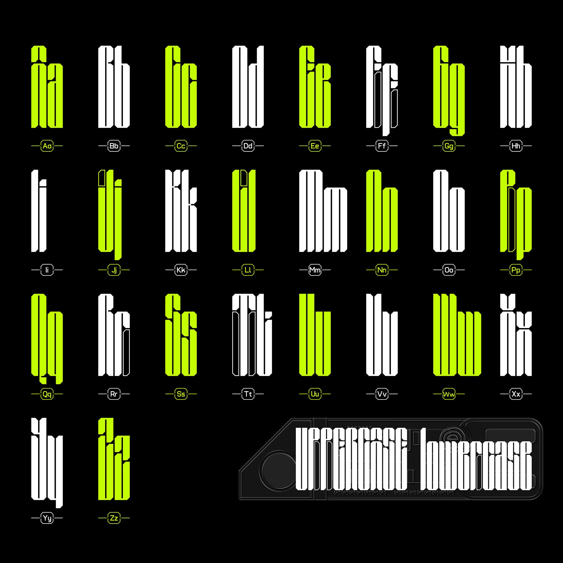 SEGAPUNK Typeface - secret-cache
