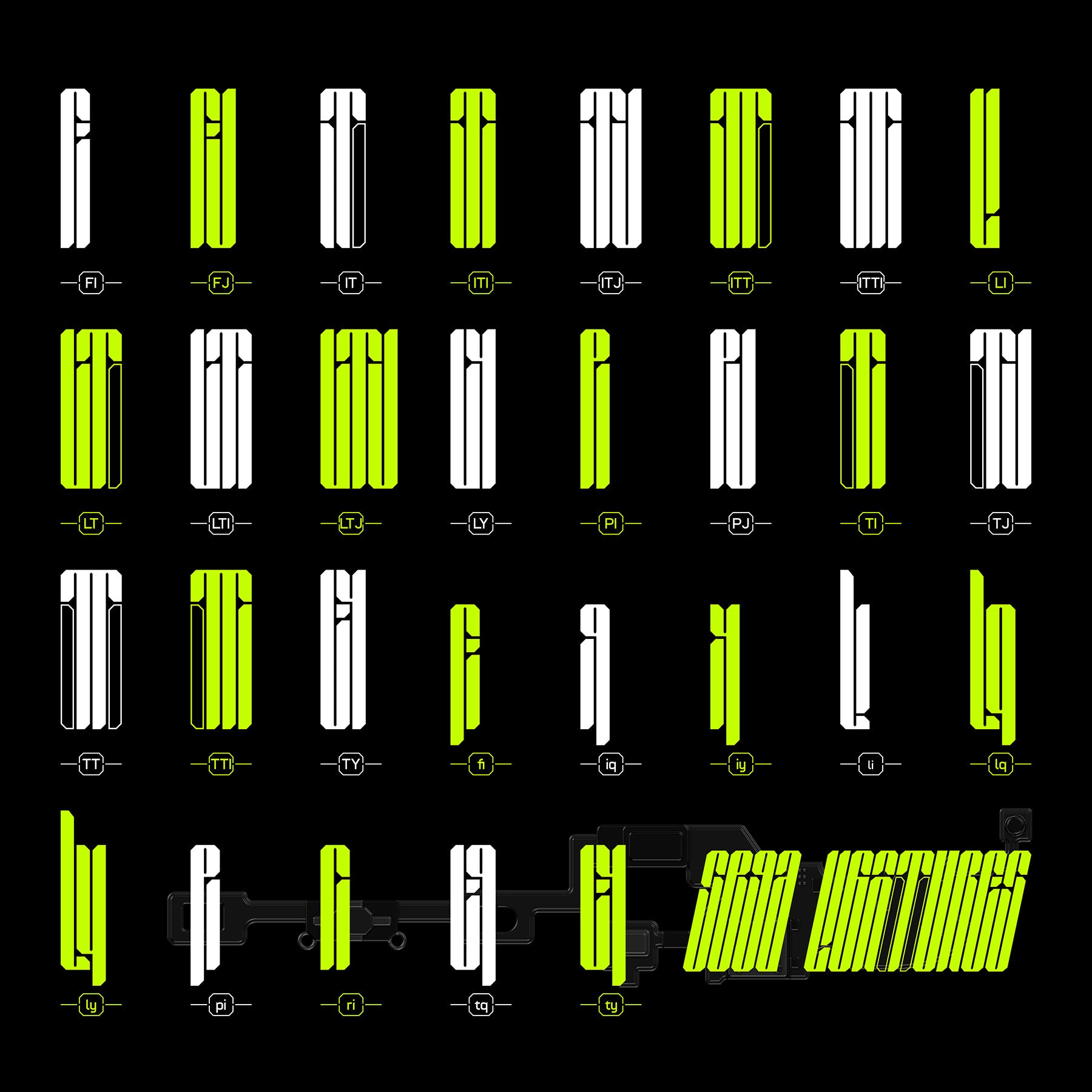 SEGAPUNK Typeface - secret-cache