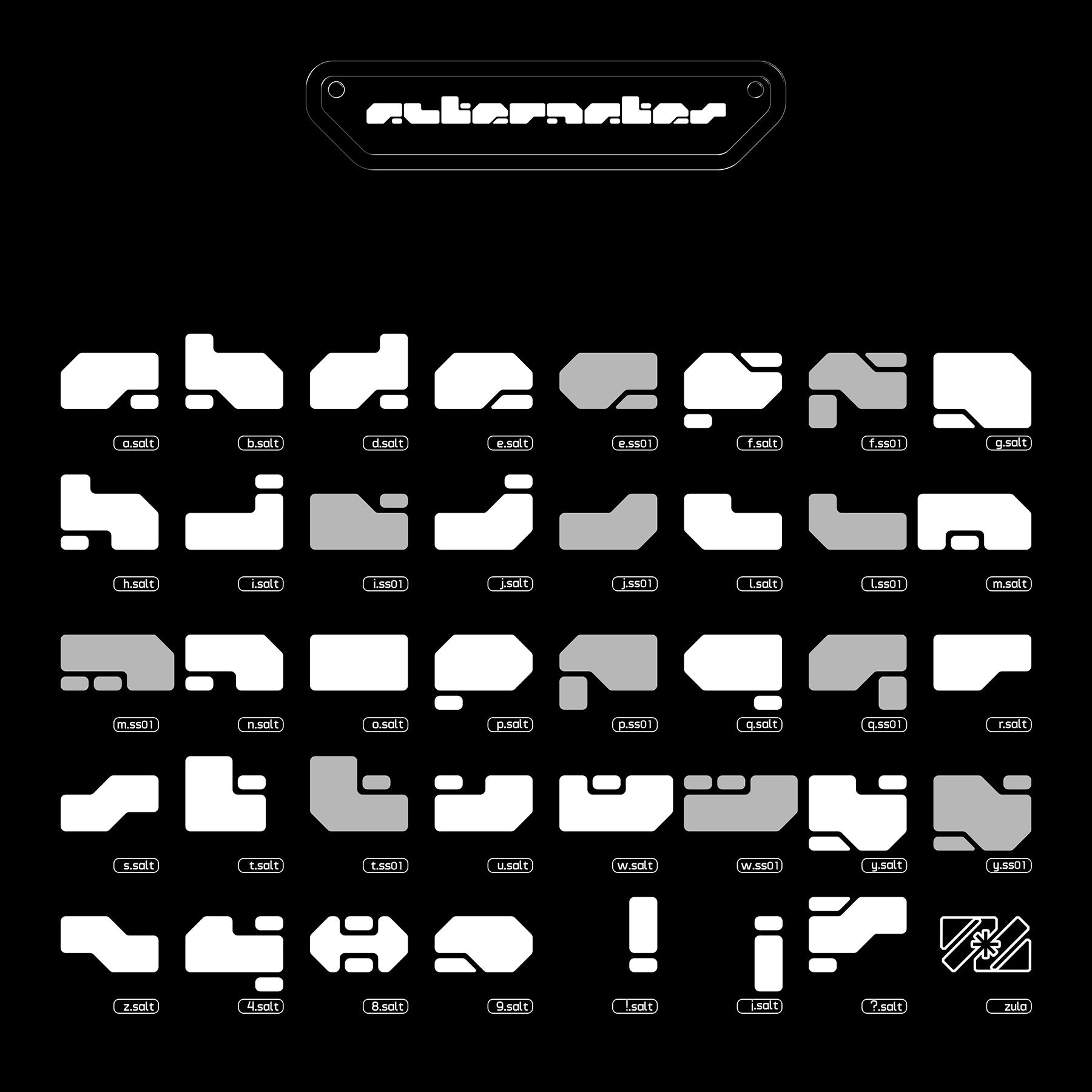 VAXEN ROUNDED Typeface - secret-cache